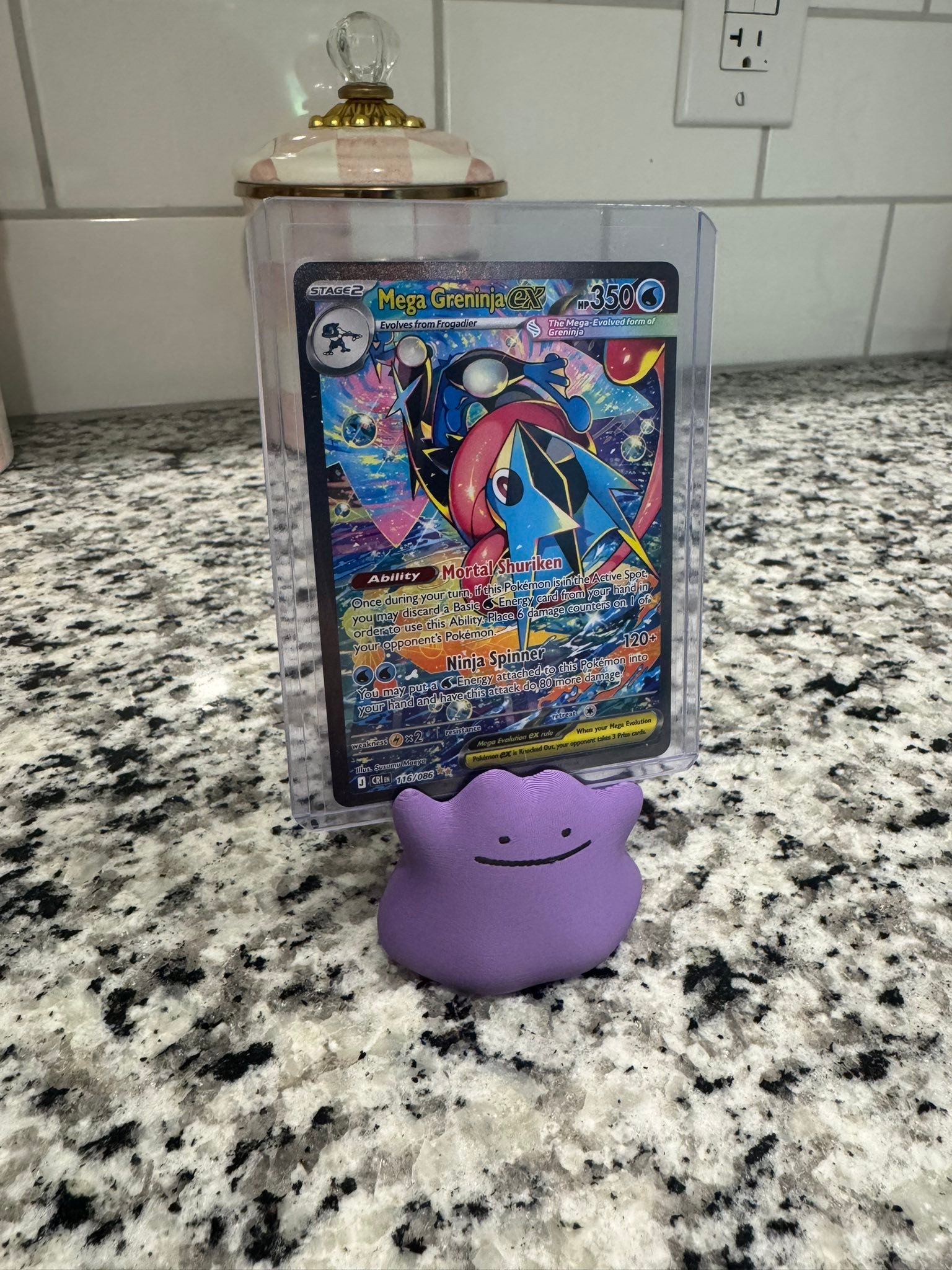 Trading Greninja card valued at $210 for sealed product
