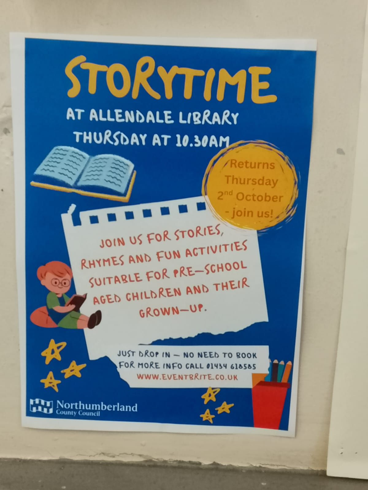 Storytime is on today at 10.30 , Allendale library. | Facebook