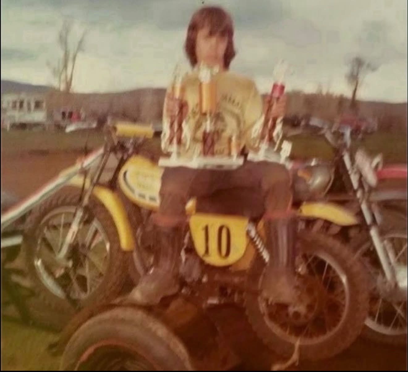 1976 Wyoming motocross sweepstakes win at 13 years old