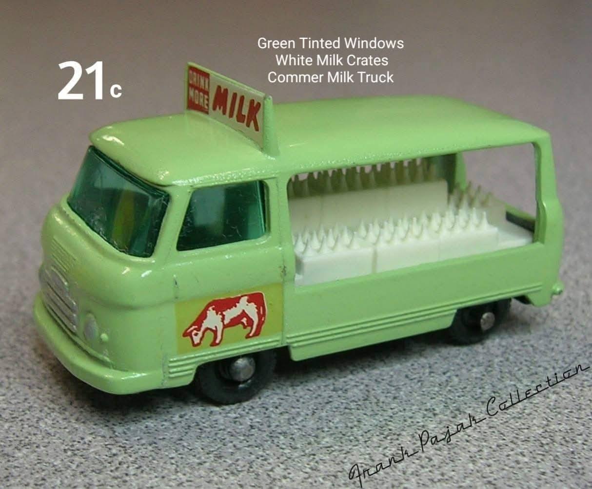 NO. 21 ミルク運搬車 matchbox レズニー Vintage 1960s Lesney