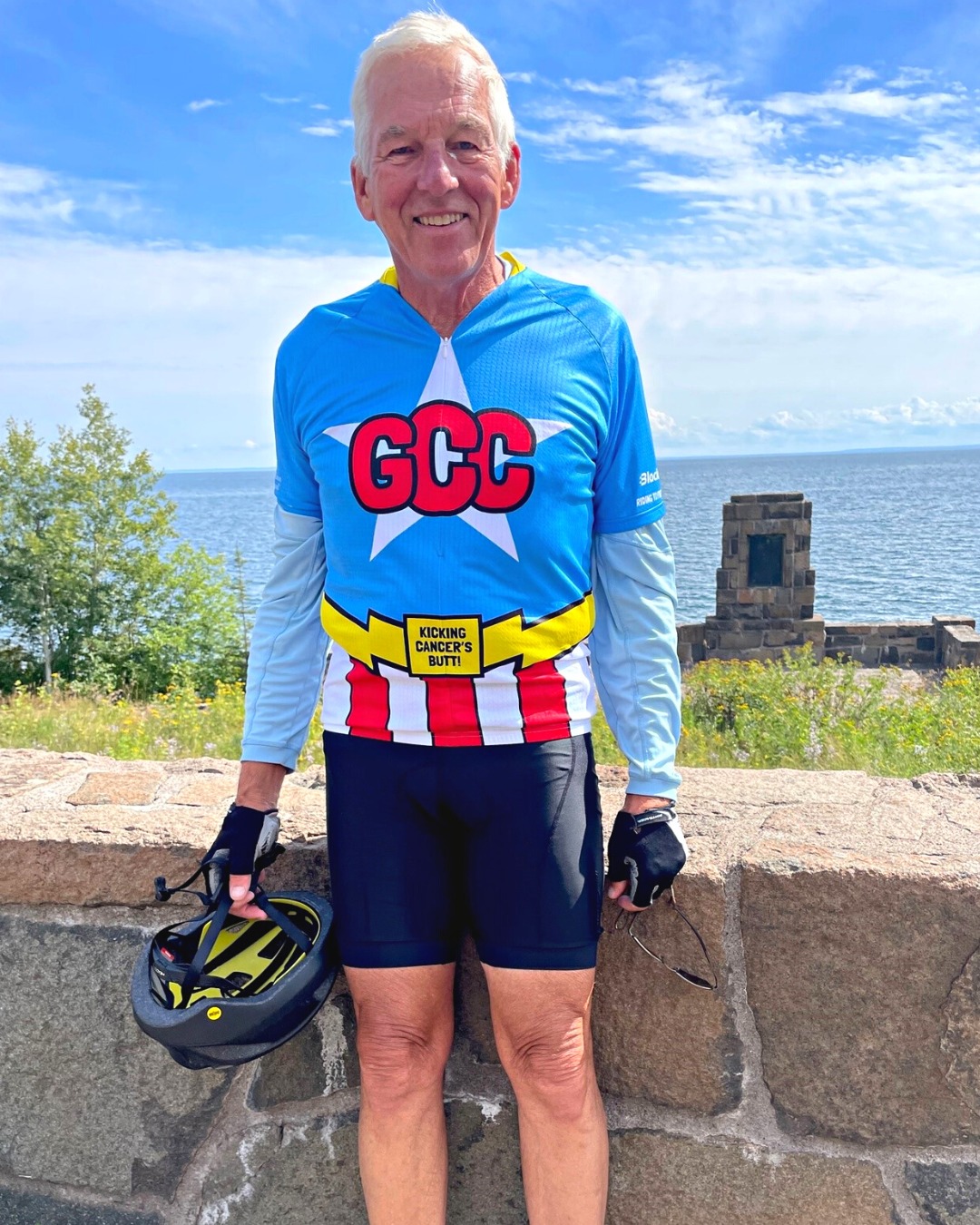 David rode in memory of his... - Great Cycle Challenge USA