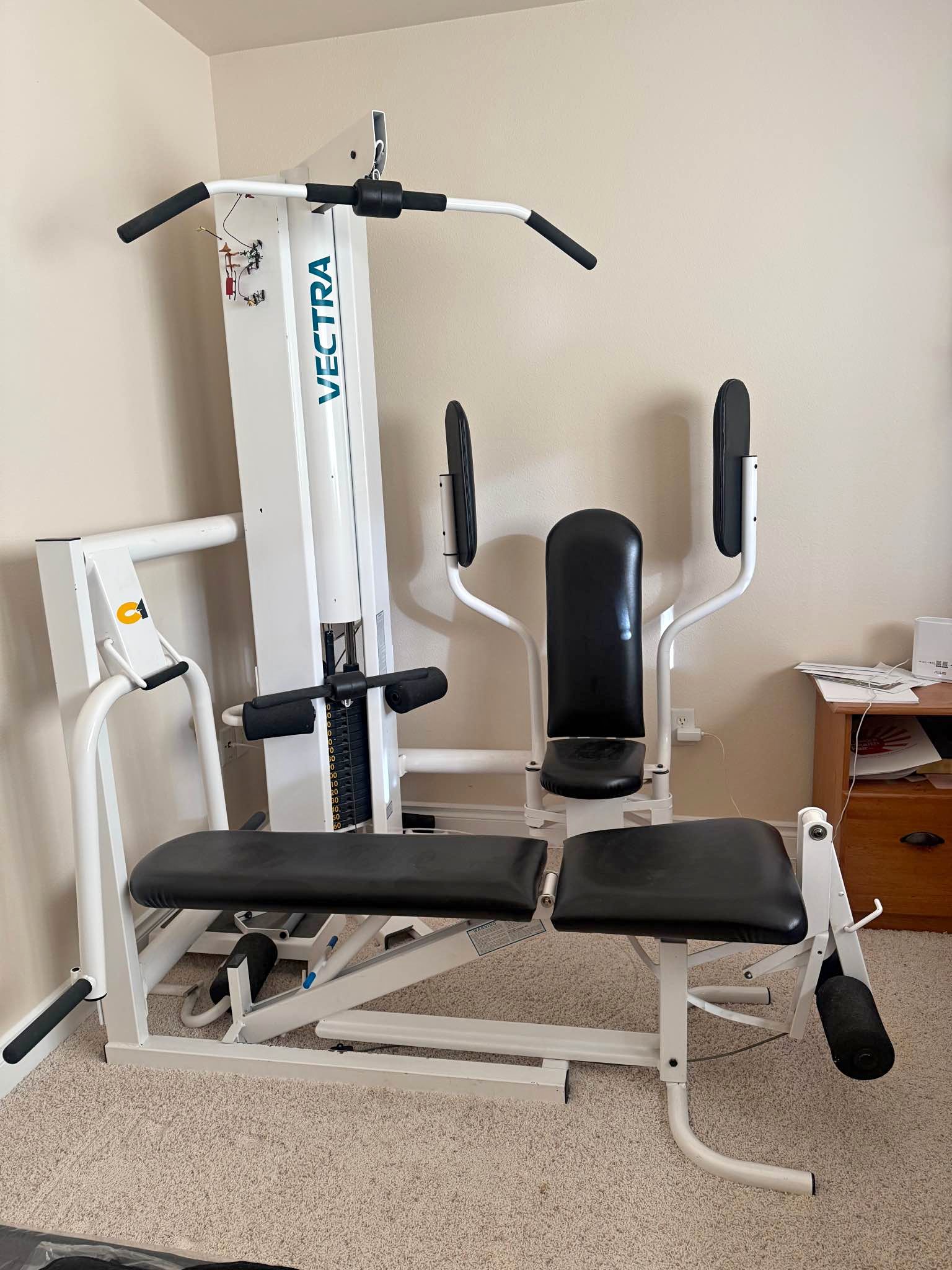 Vectra C1 corner weight machine - Weight Lifting Machines & Racks ...