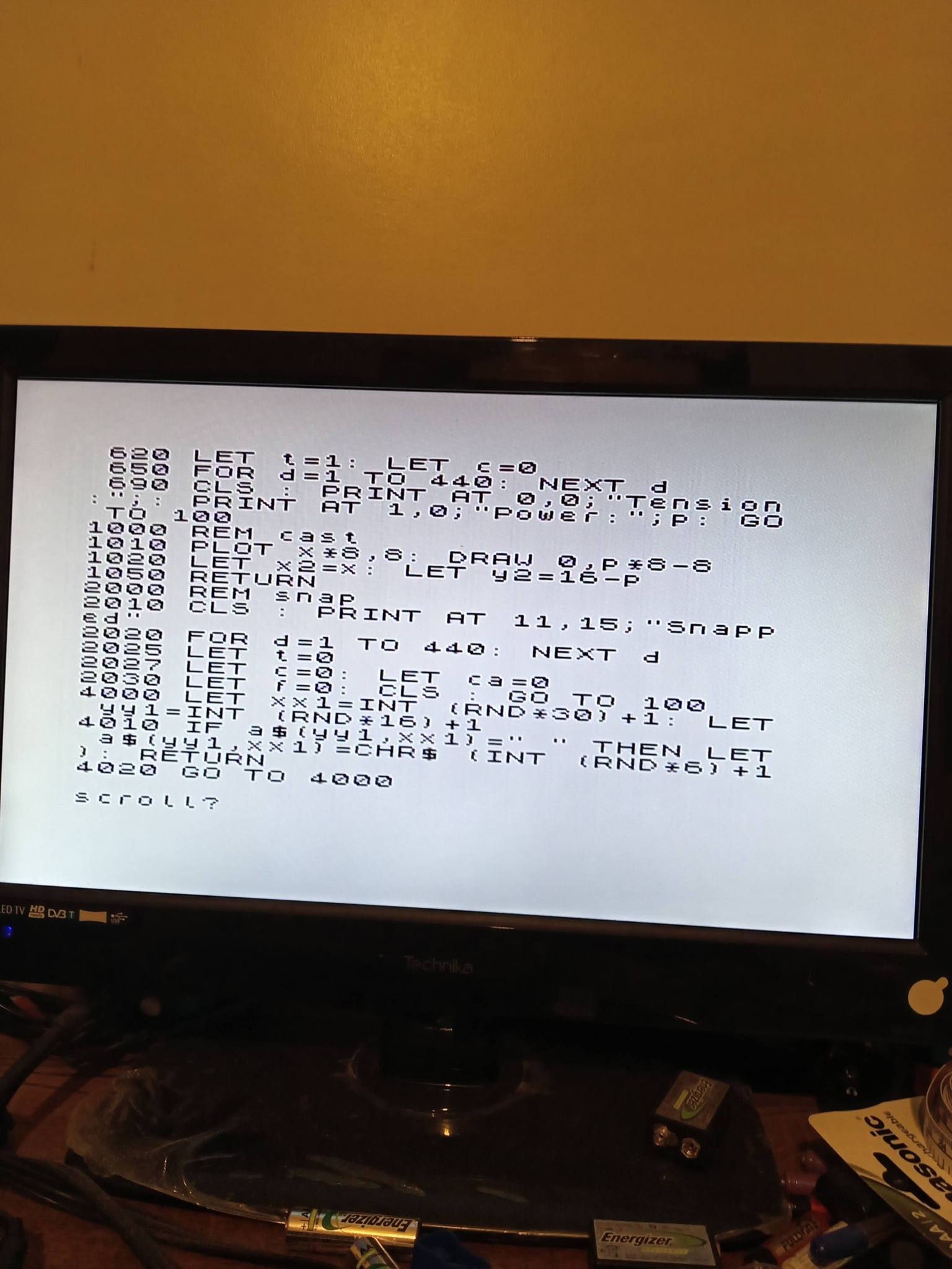 How to play or navigate through ZX game?