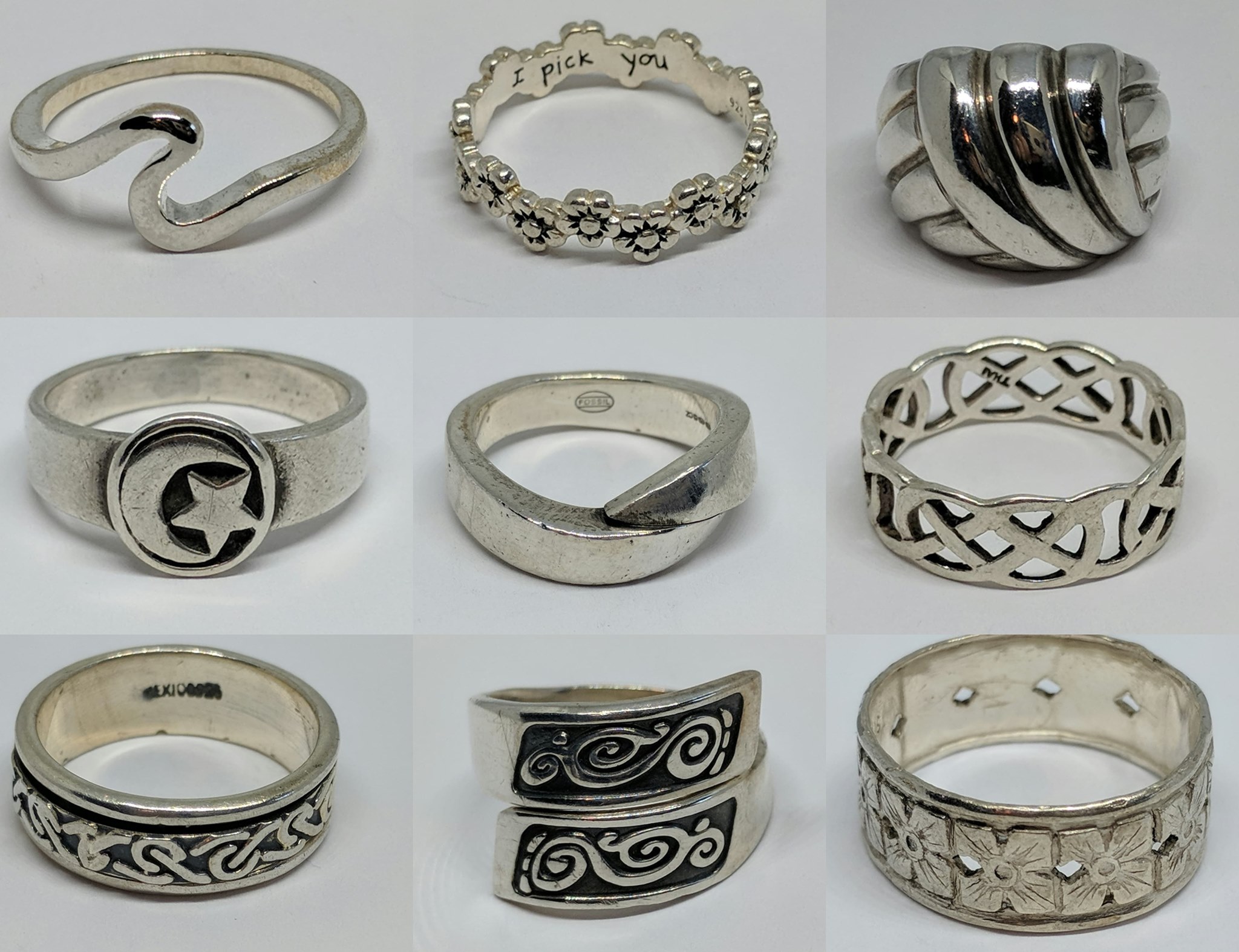 Mother Lode Gold and Silver - These newly listed Sterling Silver Rings ...