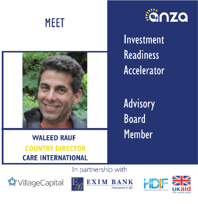 Anza - Waleed Rauf is the current Country Director for Care Tanzania ...
