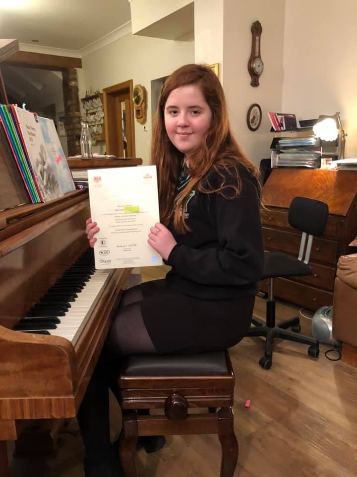 Piano Lessons - Congratulations to Megan for achieving a... | Facebook
