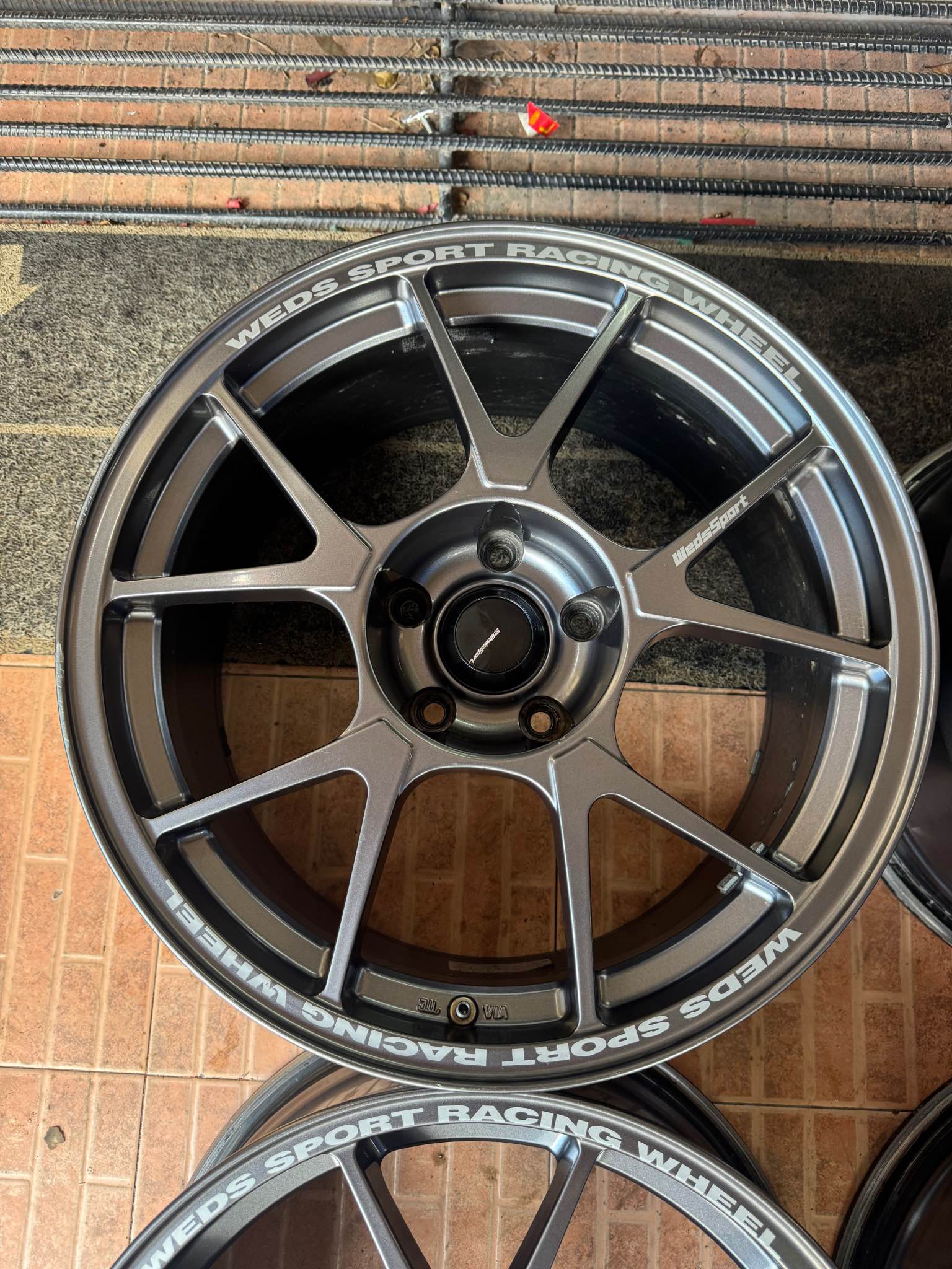 แม็กแท้ญี่ปุ่น🇯🇵 WedsSport TC005 ขอบ17“ 5รู114.3 เดิมๆ แห้งๆจากยุ่น ...