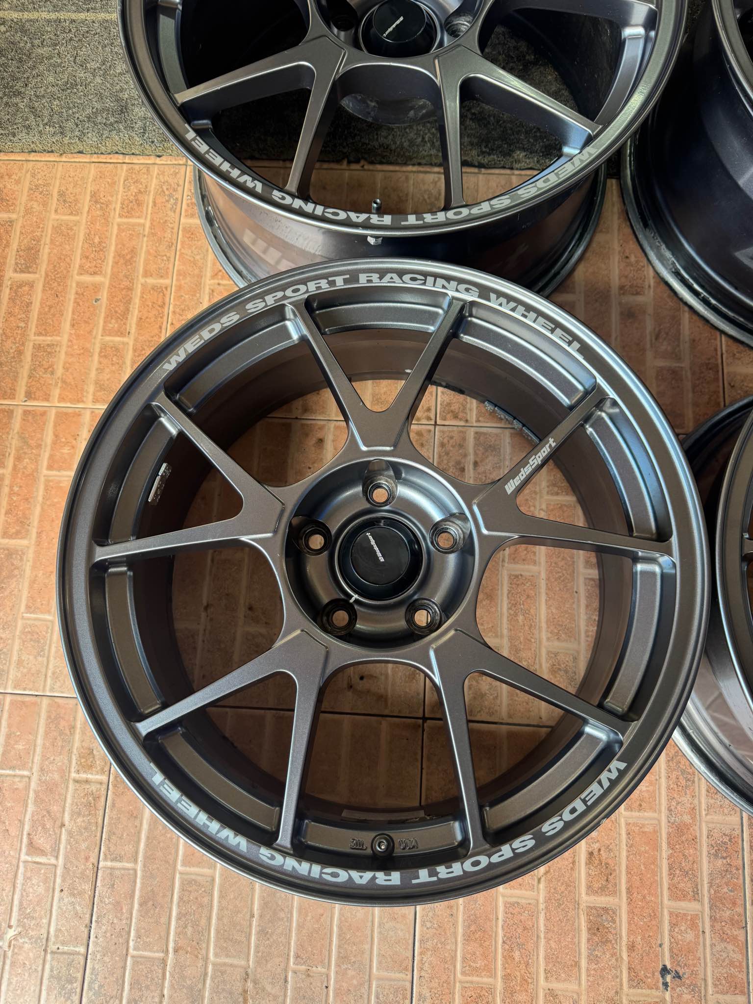 แม็กแท้ญี่ปุ่น🇯🇵 WedsSport TC005 ขอบ17“ 5รู114.3 เดิมๆ แห้งๆจากยุ่น ...