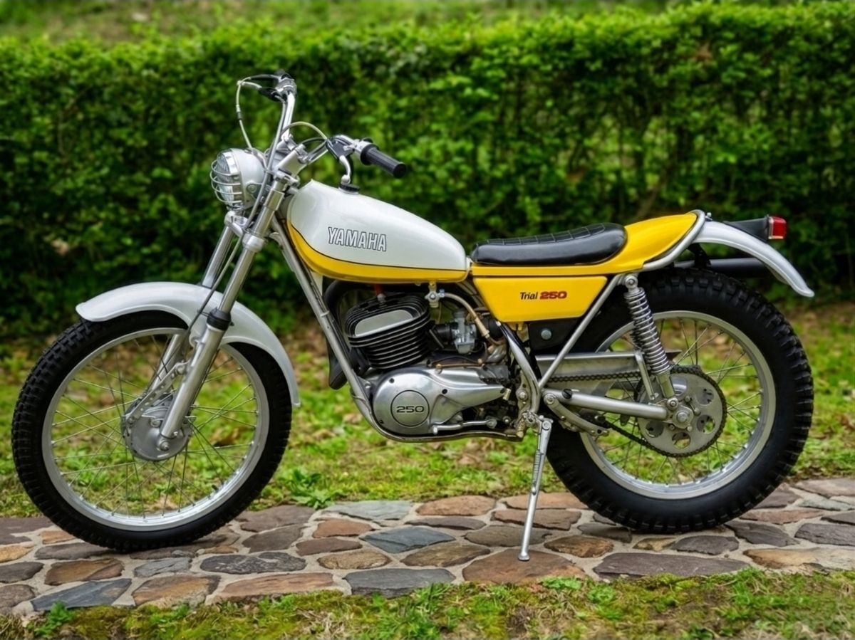 1974 Yamaha TY250 Trials motorcycle