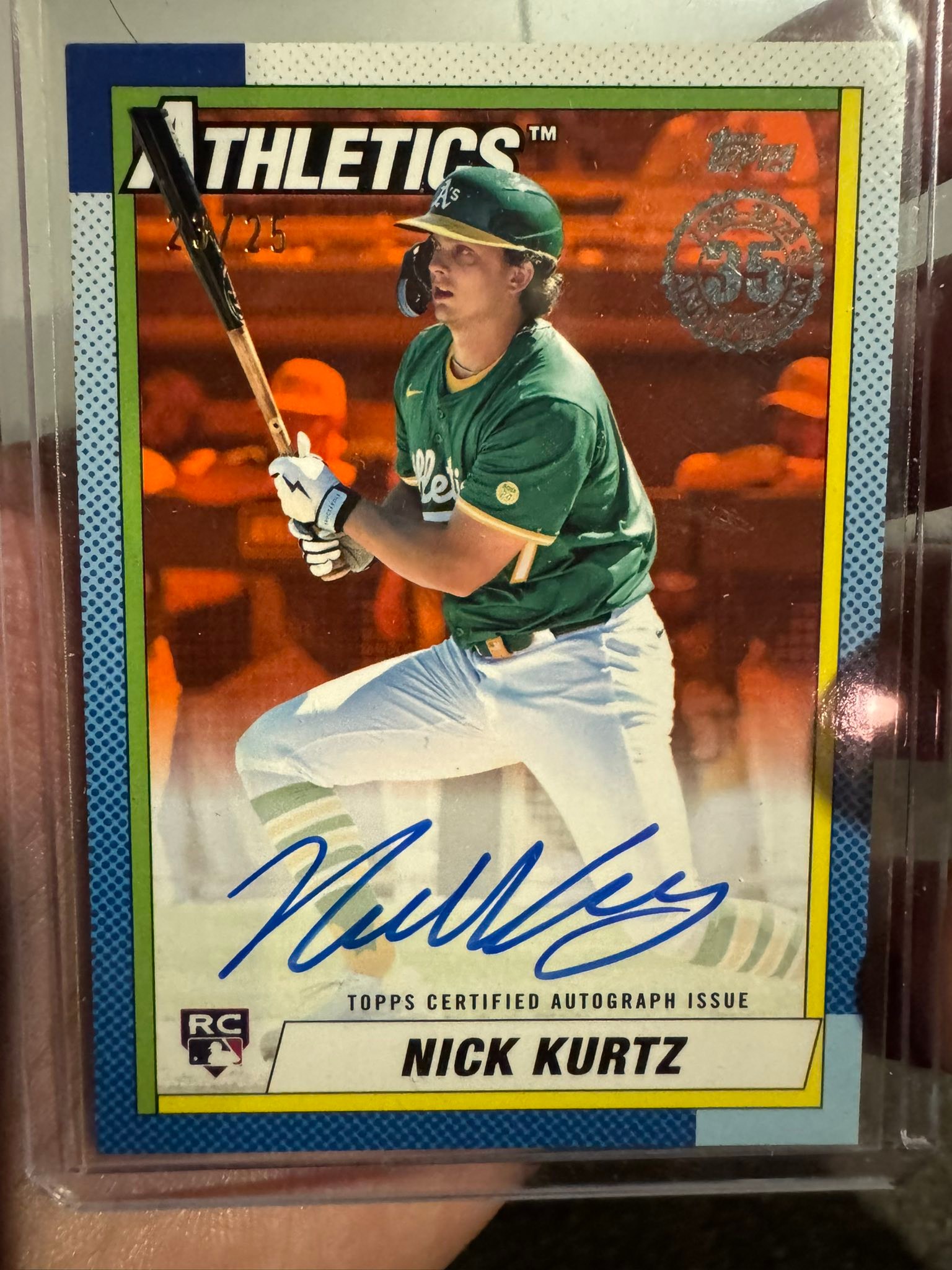 2025 Topps Chrome Update Nick Kurtz