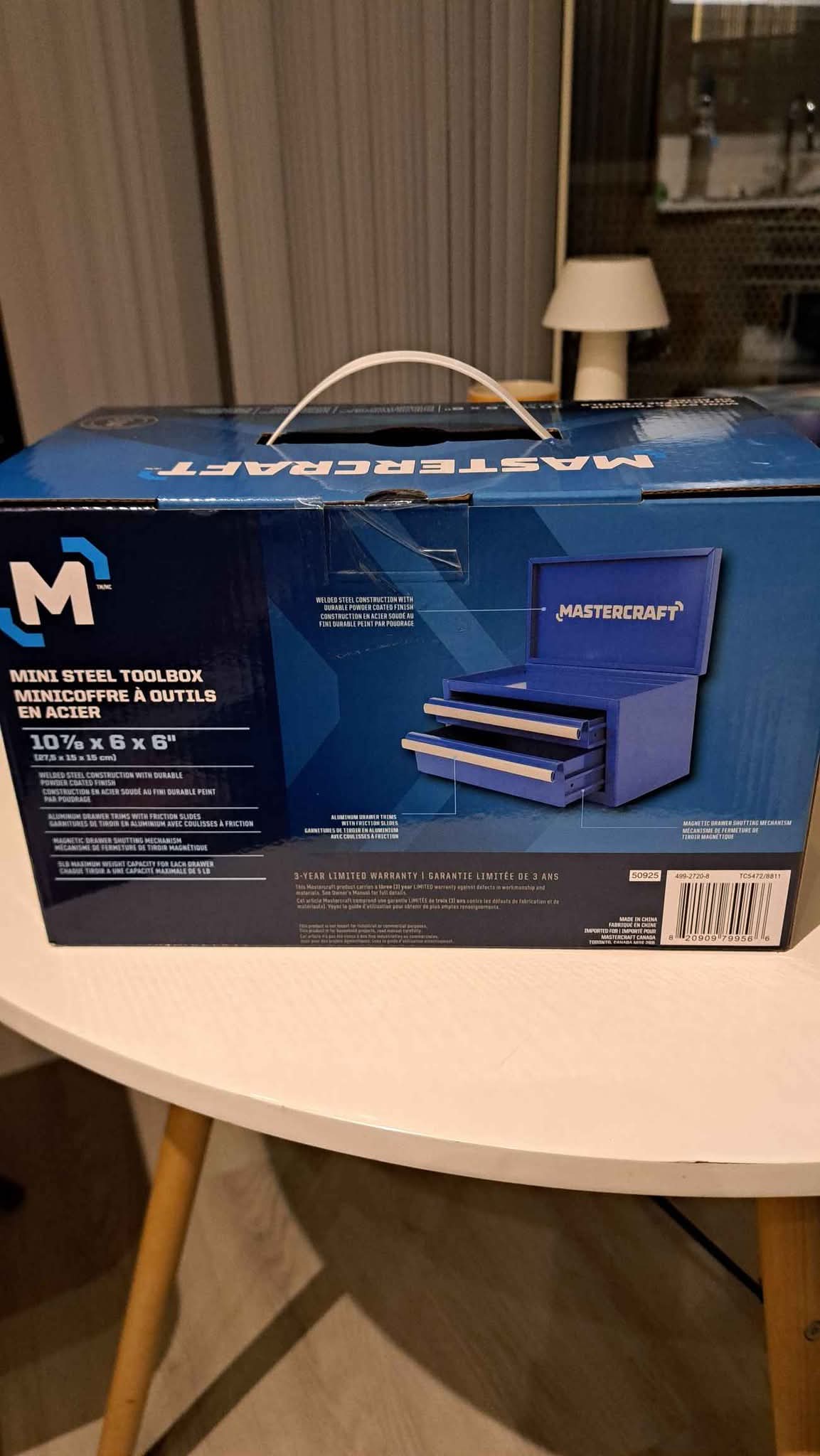Mastercraft Mini Steel Toolbox - Tool Boxes, Belts & Storage - Toronto ...