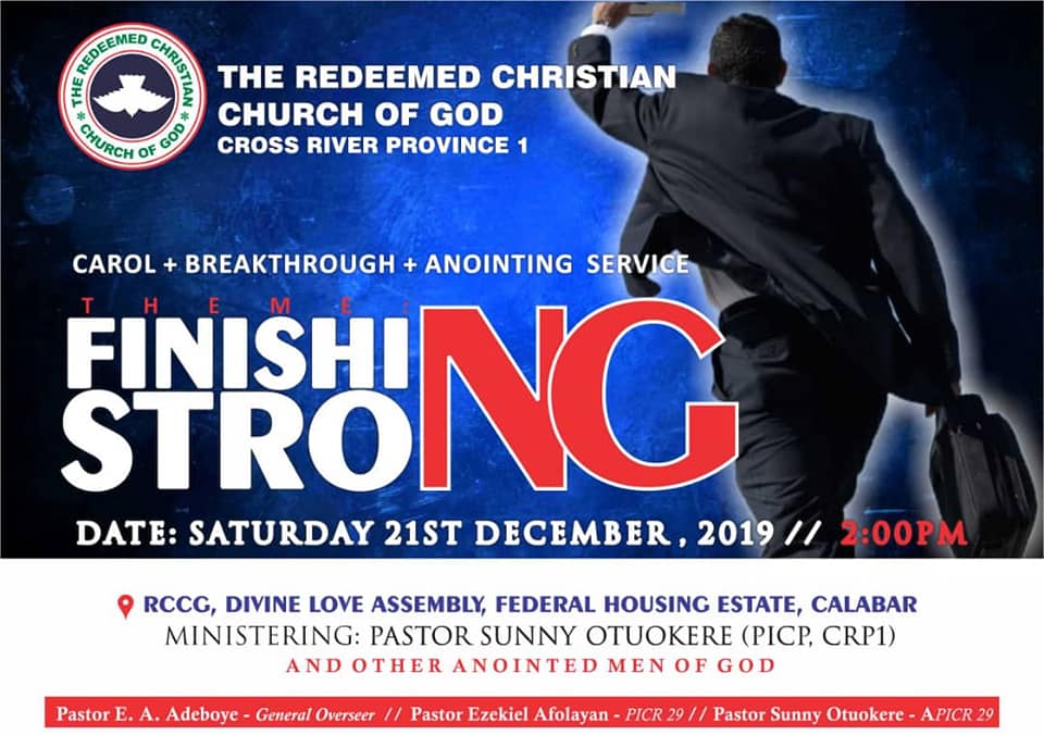 RCCG Reg. 29 HQ Flourishing calabar