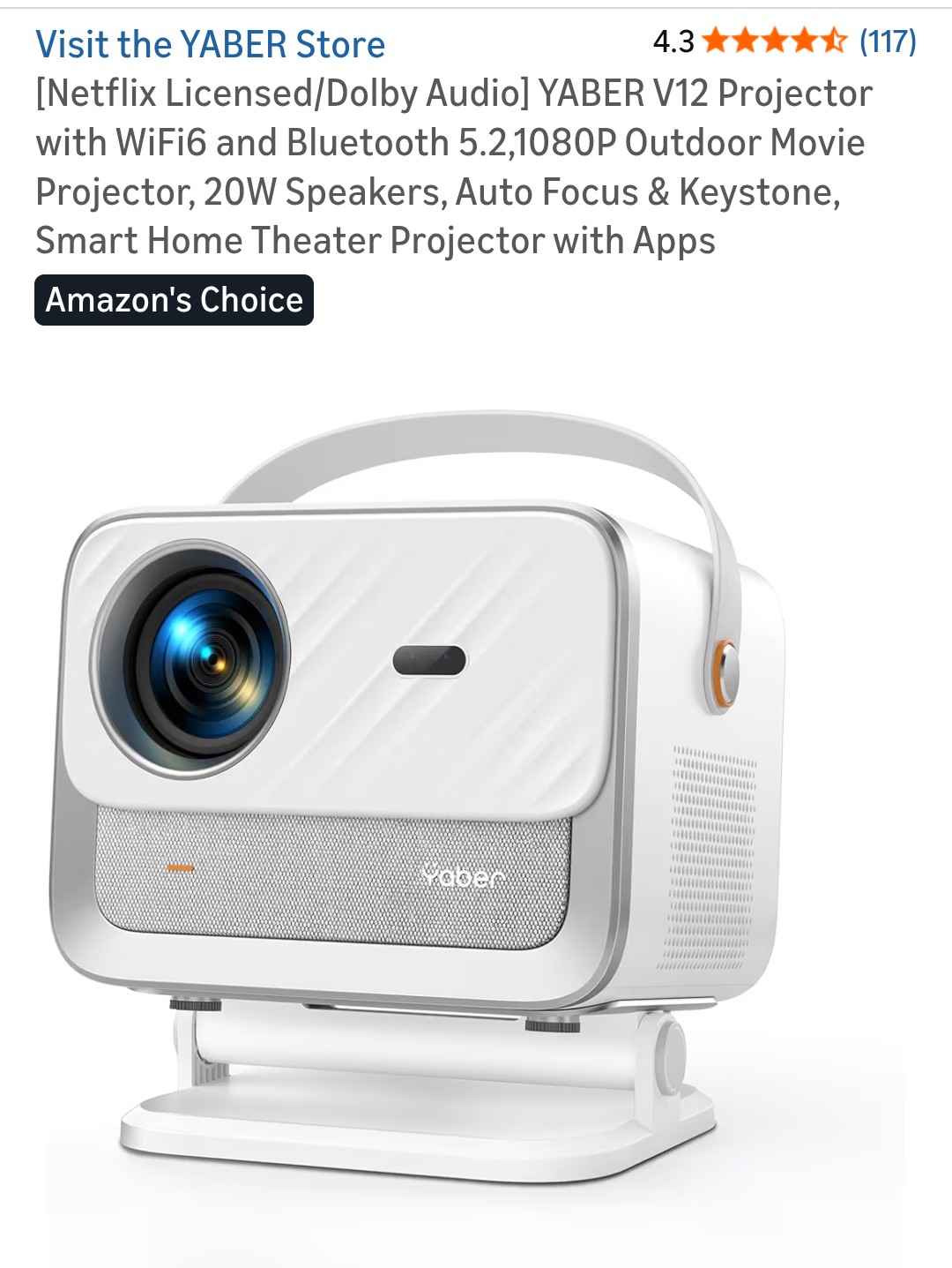 Netflix Officially And AI Auto Focus VOPLLS 4K Projector With