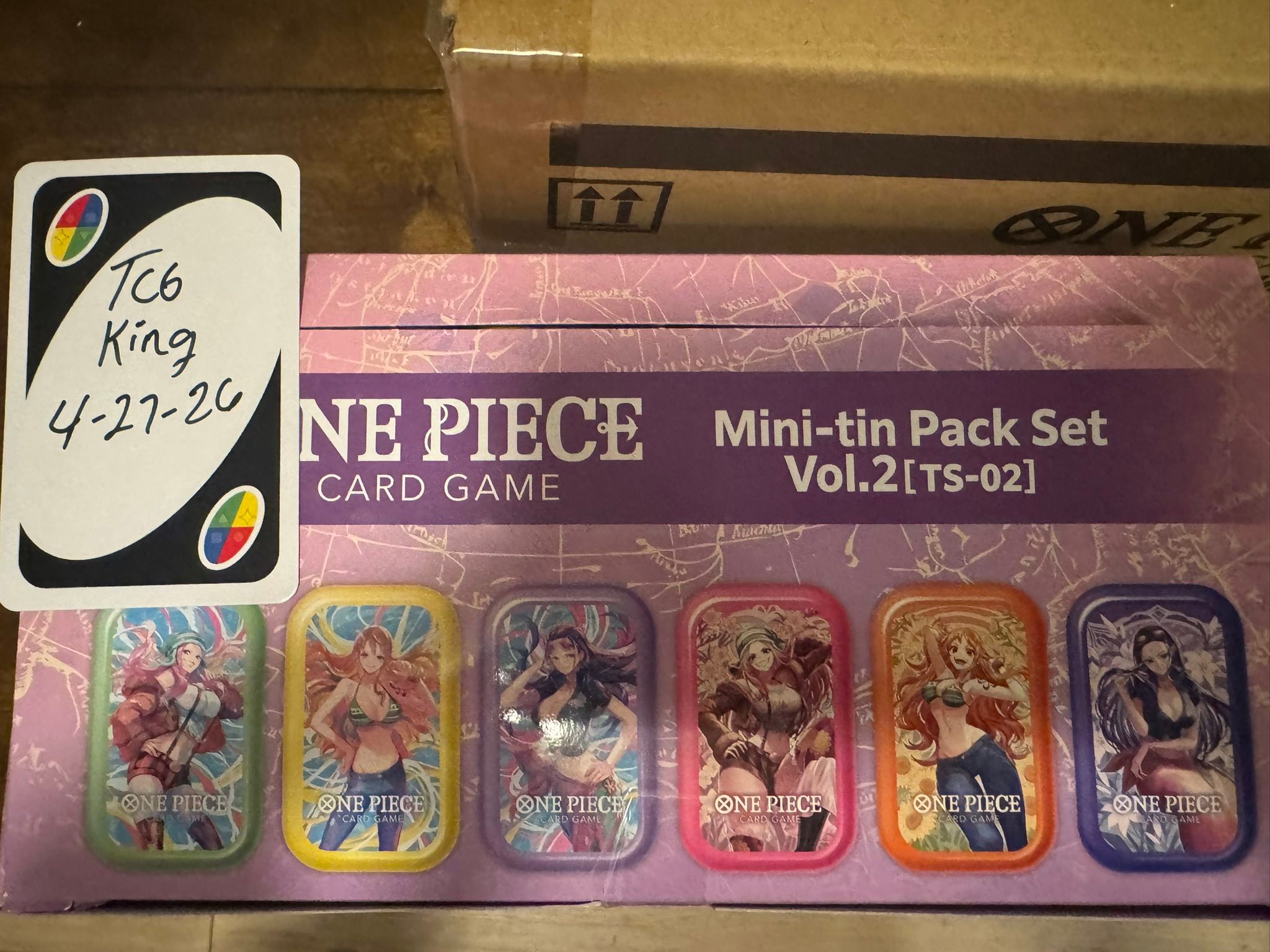 2024 One Piece Nami PB Storage Box Set Gold, a fan-favorite