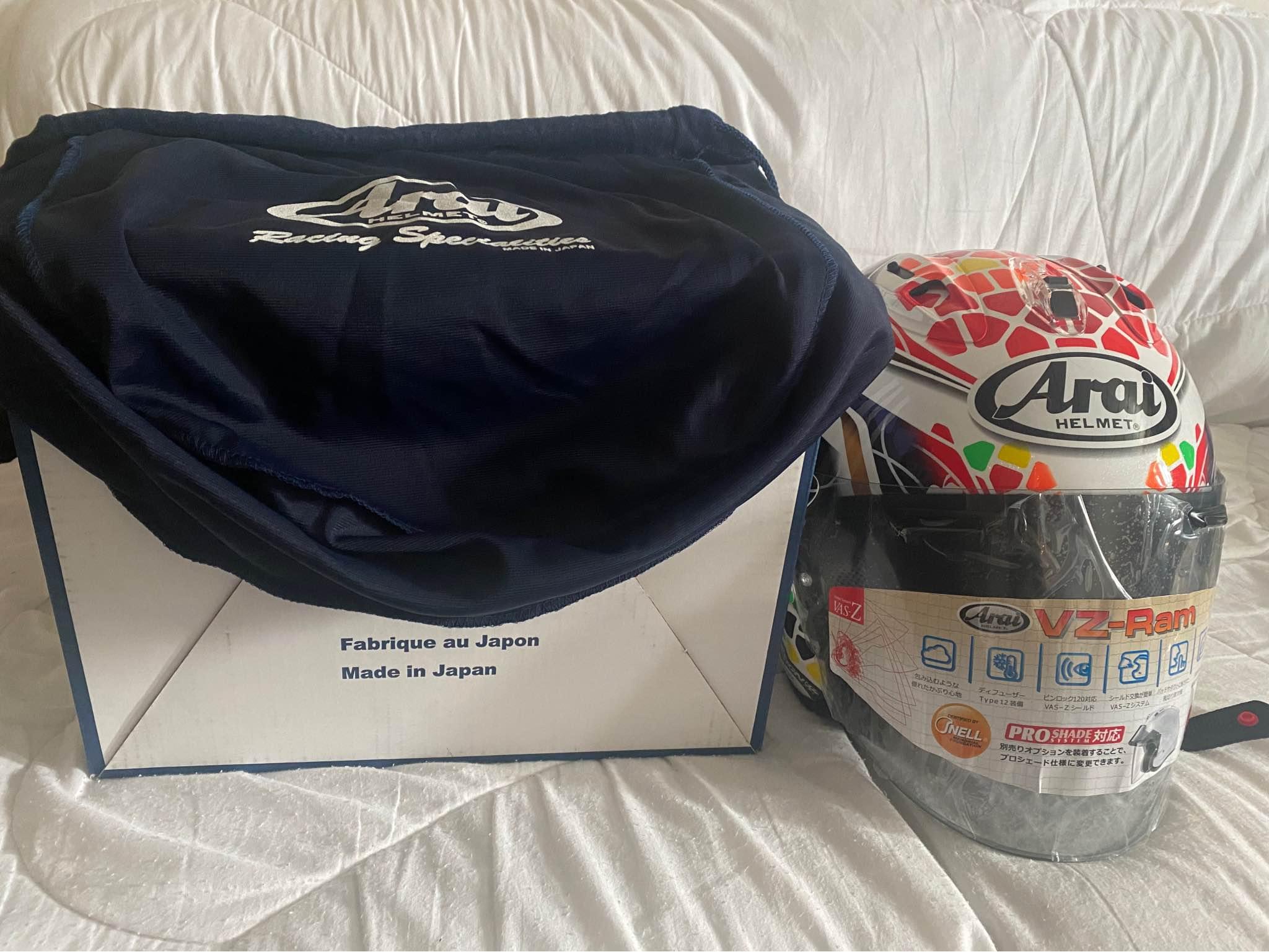 Arai VZ-Ram Nakagami Original From Japan ?? Brand new Size 57-58 