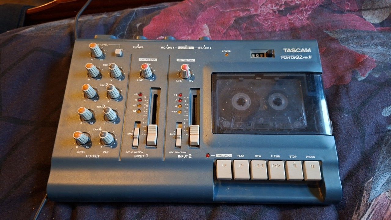 Can I use any adapter with my old Tascam Porta 02 4-track recorder?
