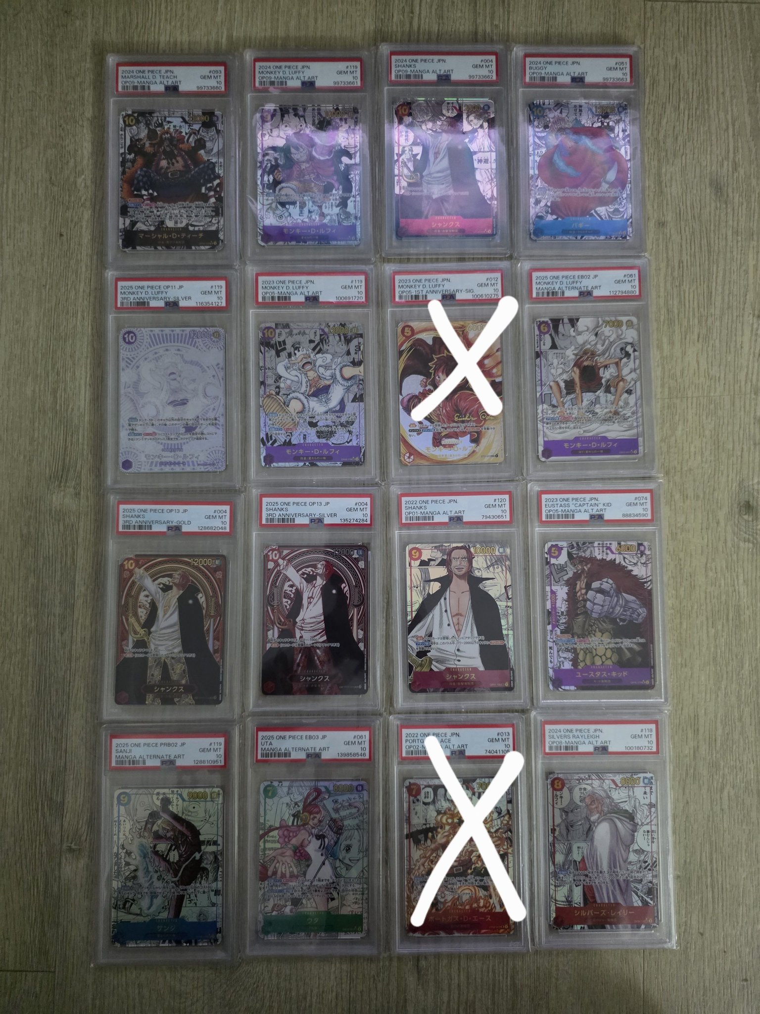 WTS Premium One Piece TCG - Silvers Rayleigh (PSN Graded 10 Gem Mint)