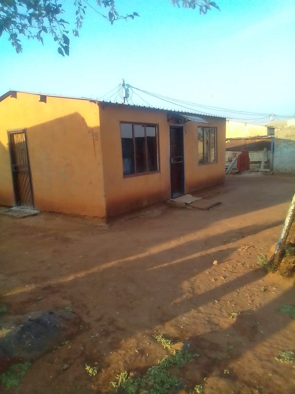 2 bedroom and 1 bath RDP house is for sale at Orange farm