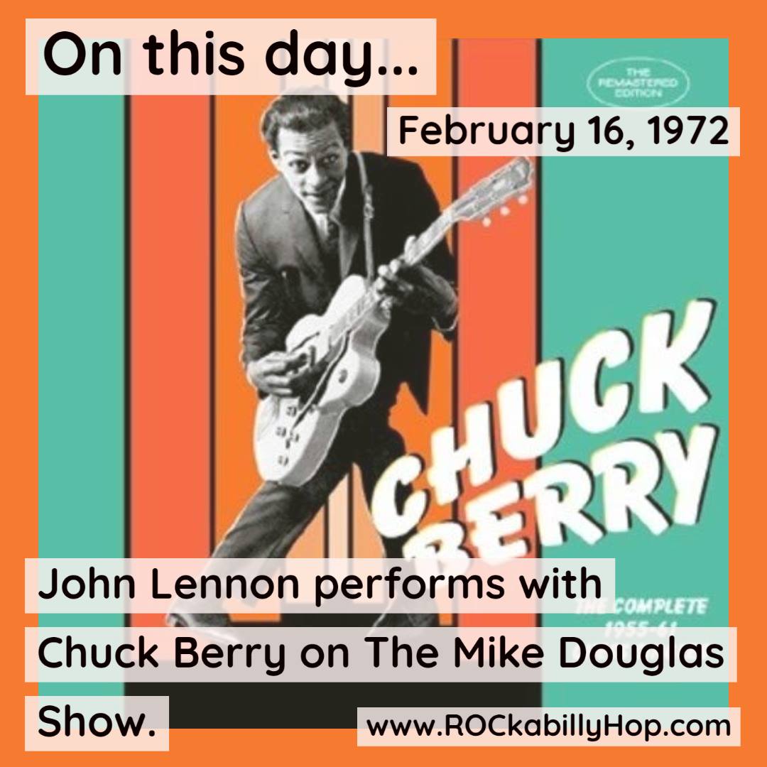 John Lennon, Chuck Berry and Yoko Ono on The Mike Douglas Show