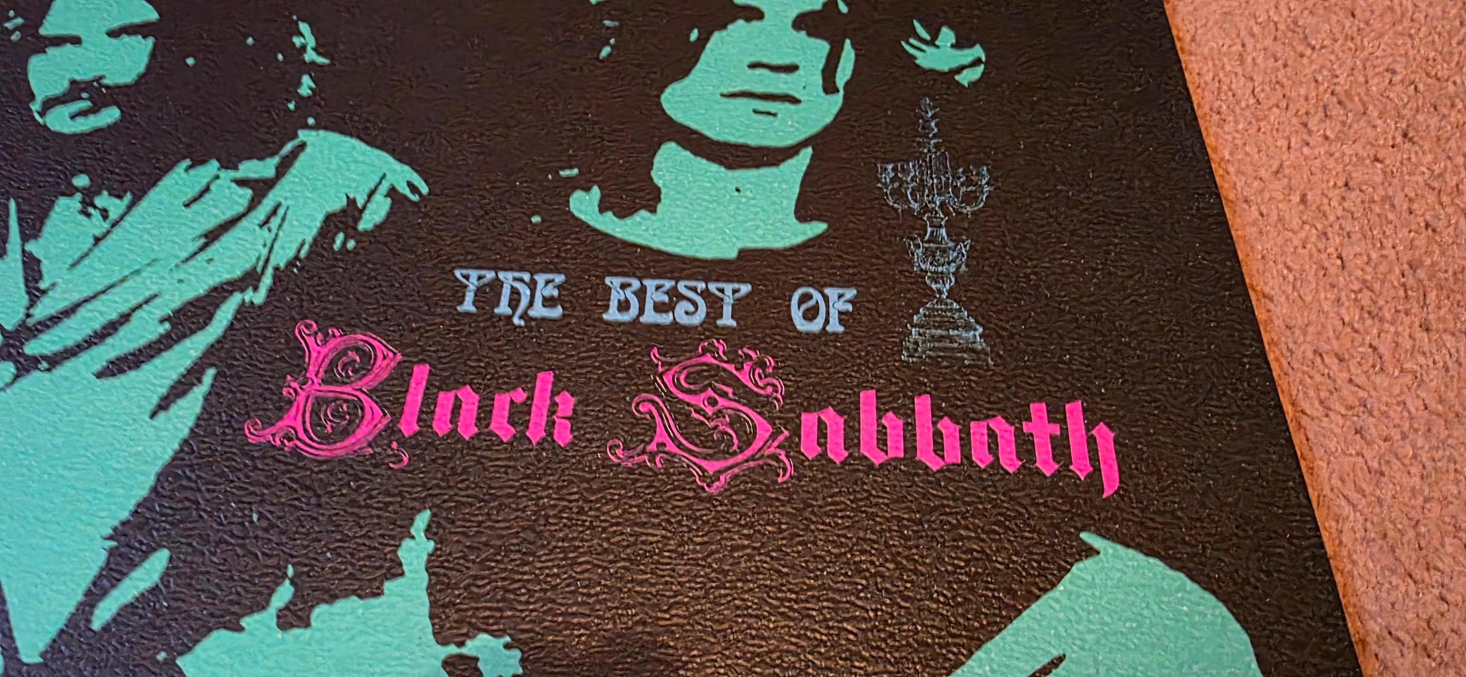 Black Sabbath greatest hits on Japanese Vertigo swirl label