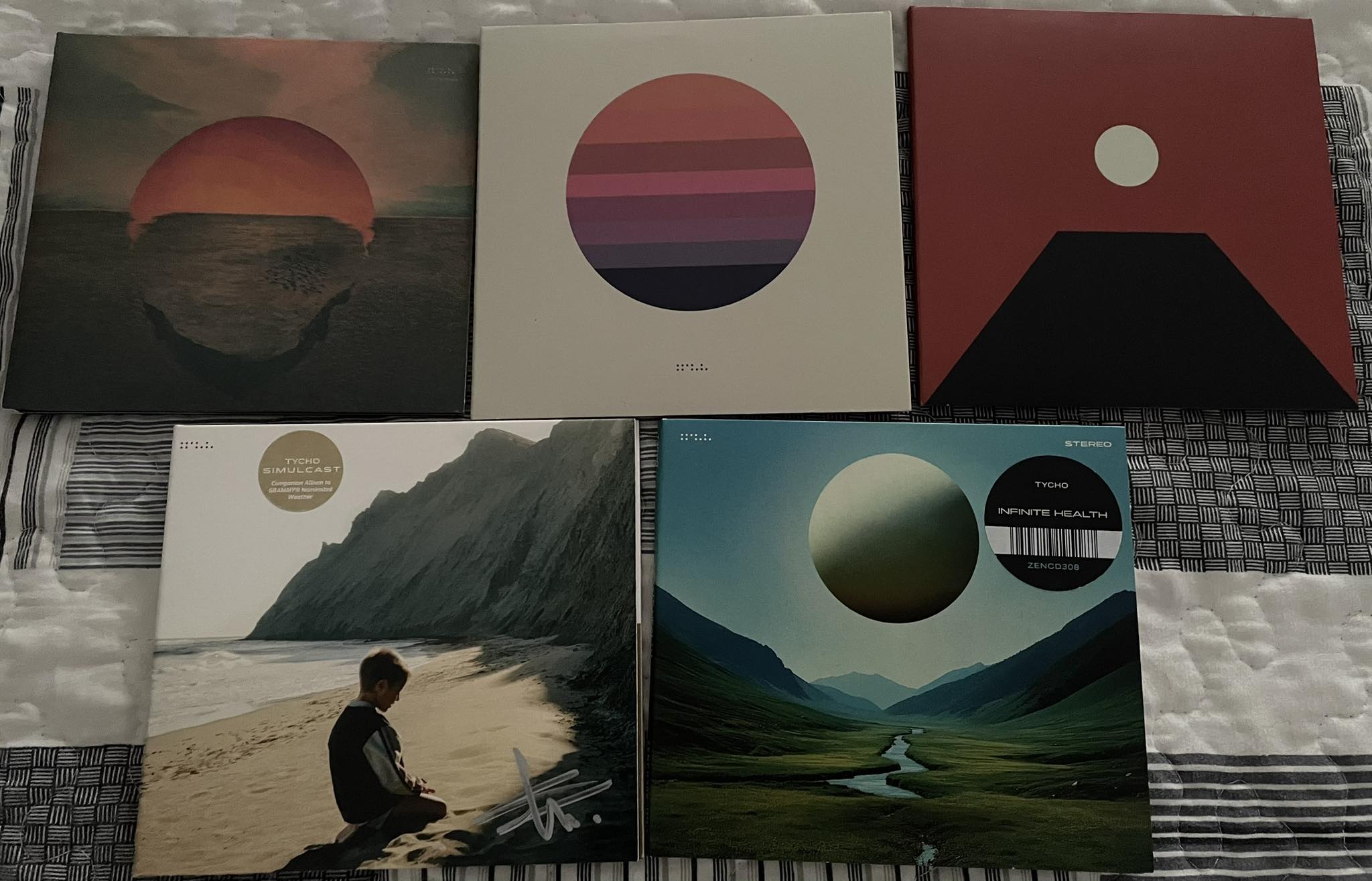 My collection ? of Tycho. Great artist