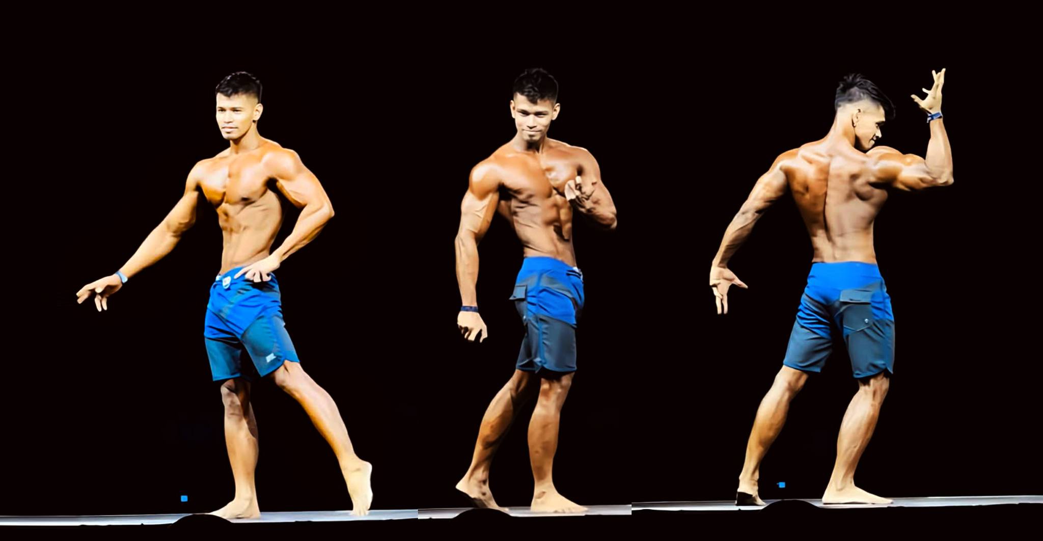 Vid - Just stepped onto the stage of the biggest bodybuilding ...