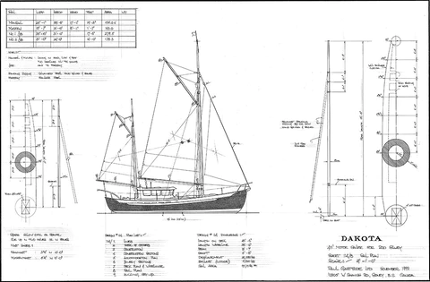 GAFF RIG WORLD | ## gaff rig world - 45 ft Gaff-Rigged Motor Sailer ...