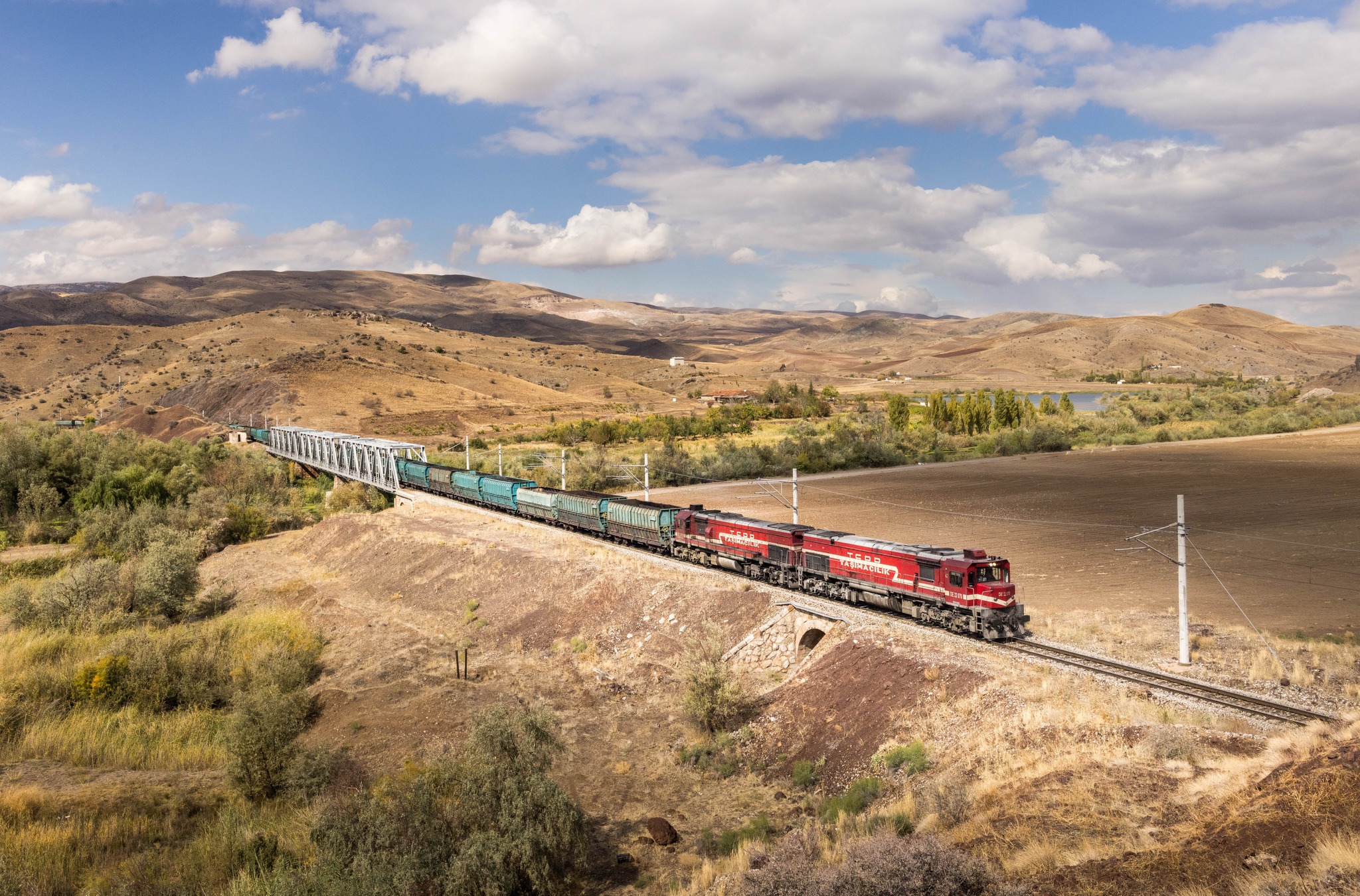 Markus - Cloud lottery in Irmak. The ore train is on its 800 km journey ...