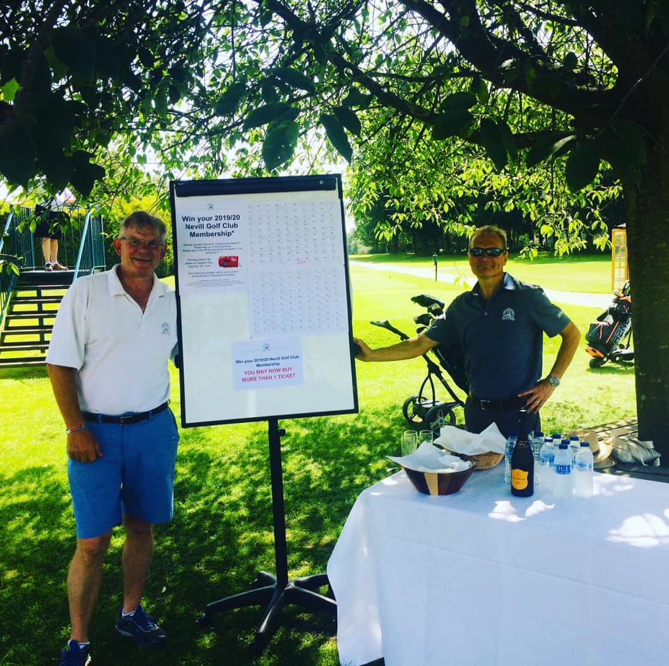 The captain David Turner and vice... - Nevill Golf Club | Facebook