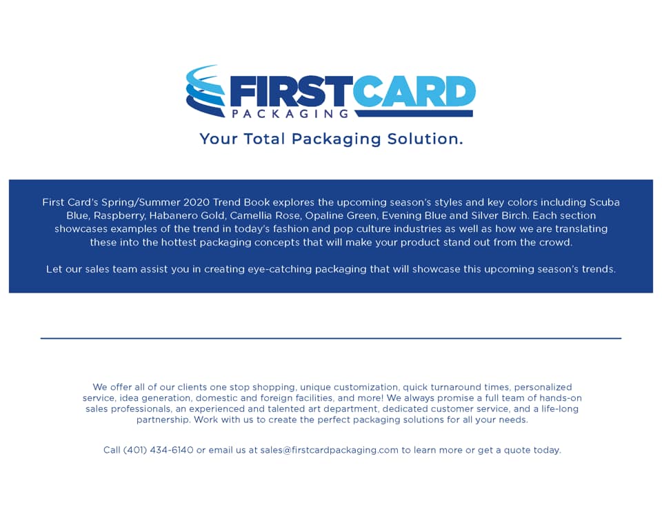 First Card Packaging | East Providence RI