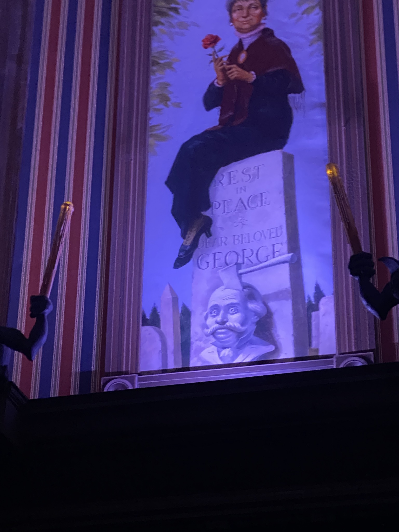 Disneyland Haunted Mansion stretching room skip policy change