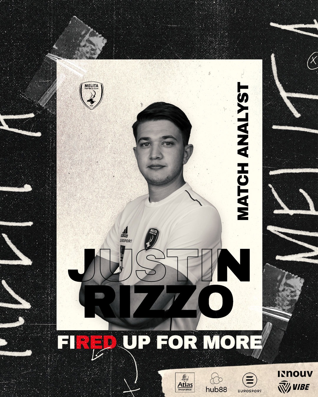 Melita F.C. - Coach Justin Rizzo has been reconfirmed as... | Facebook