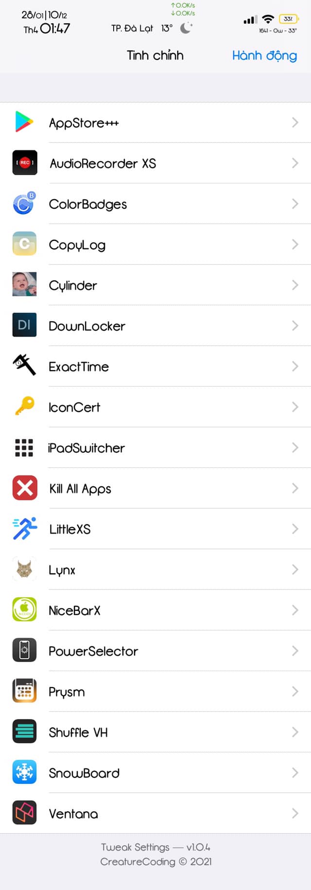 Thủ Thuật Cydia và Jailbreak | ♒️iOS 12.5.8 - vẫn jb được với Chimera ...