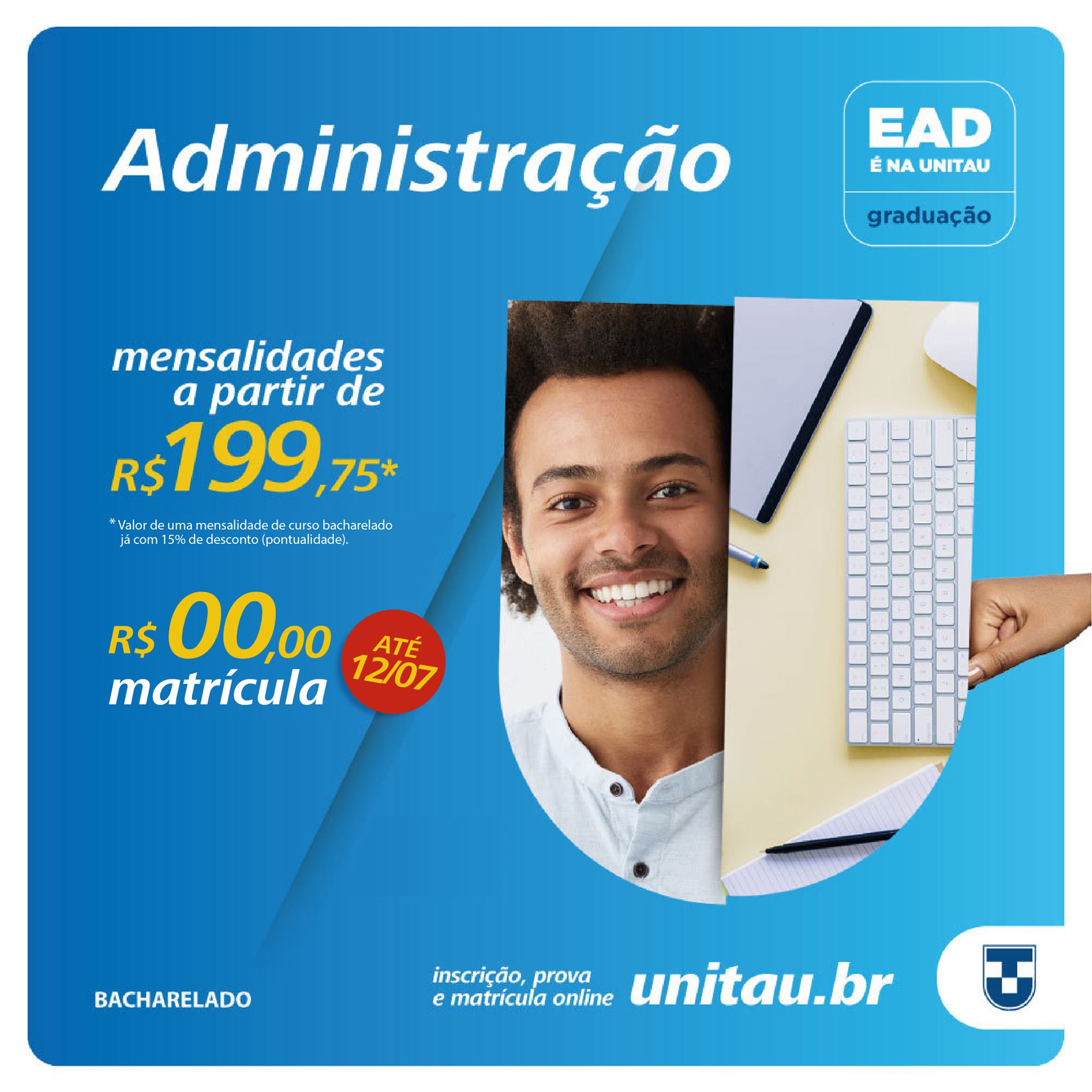 ⚠️ JÁ ESTAMOS COM AS INSCRIÇÕES... - EaD Unitau Cruzeiro