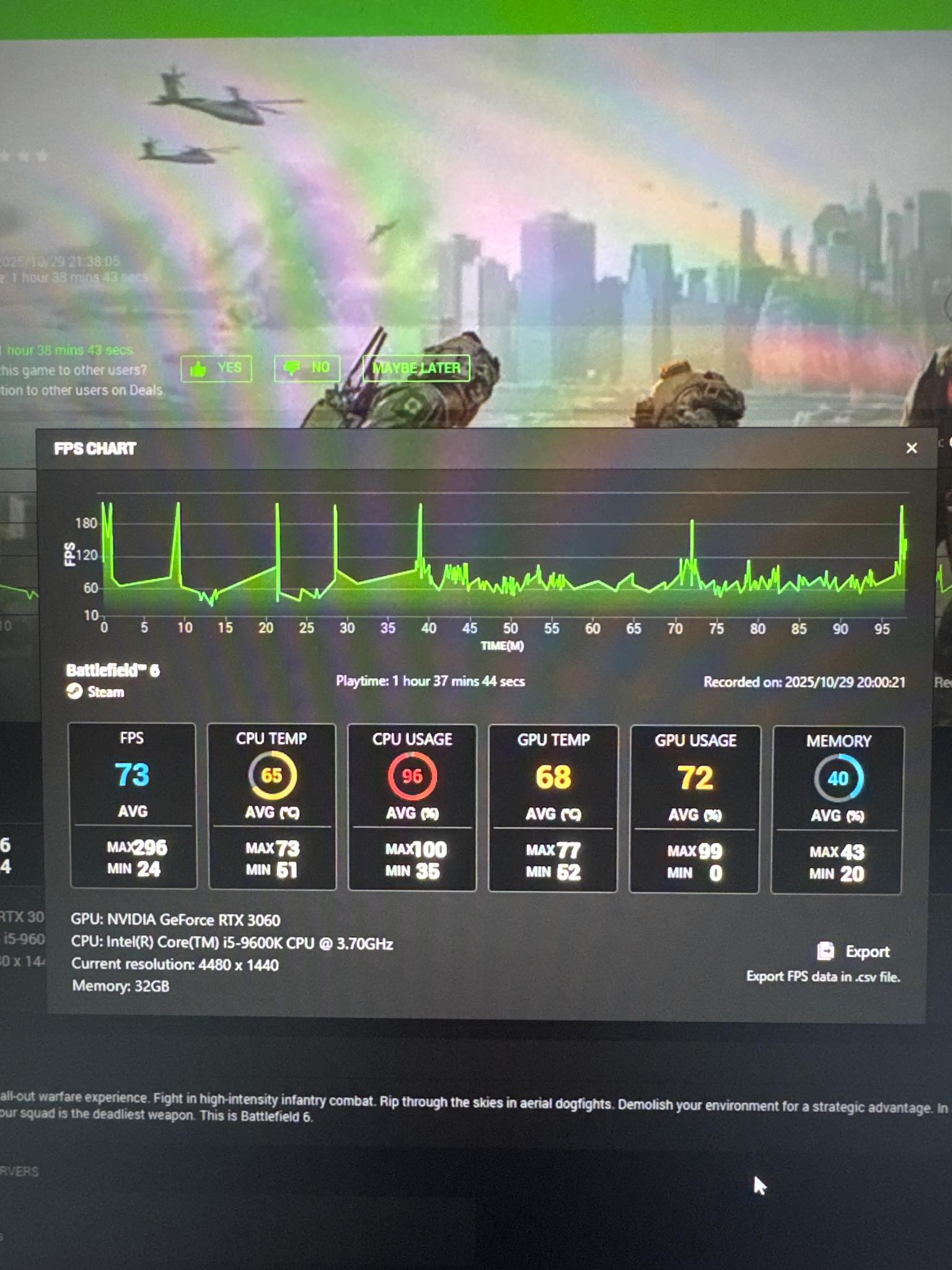 Ryzen 7 5700x and Rtx 3060ti + 32gb Ram + Corsair 750w Psu.. For