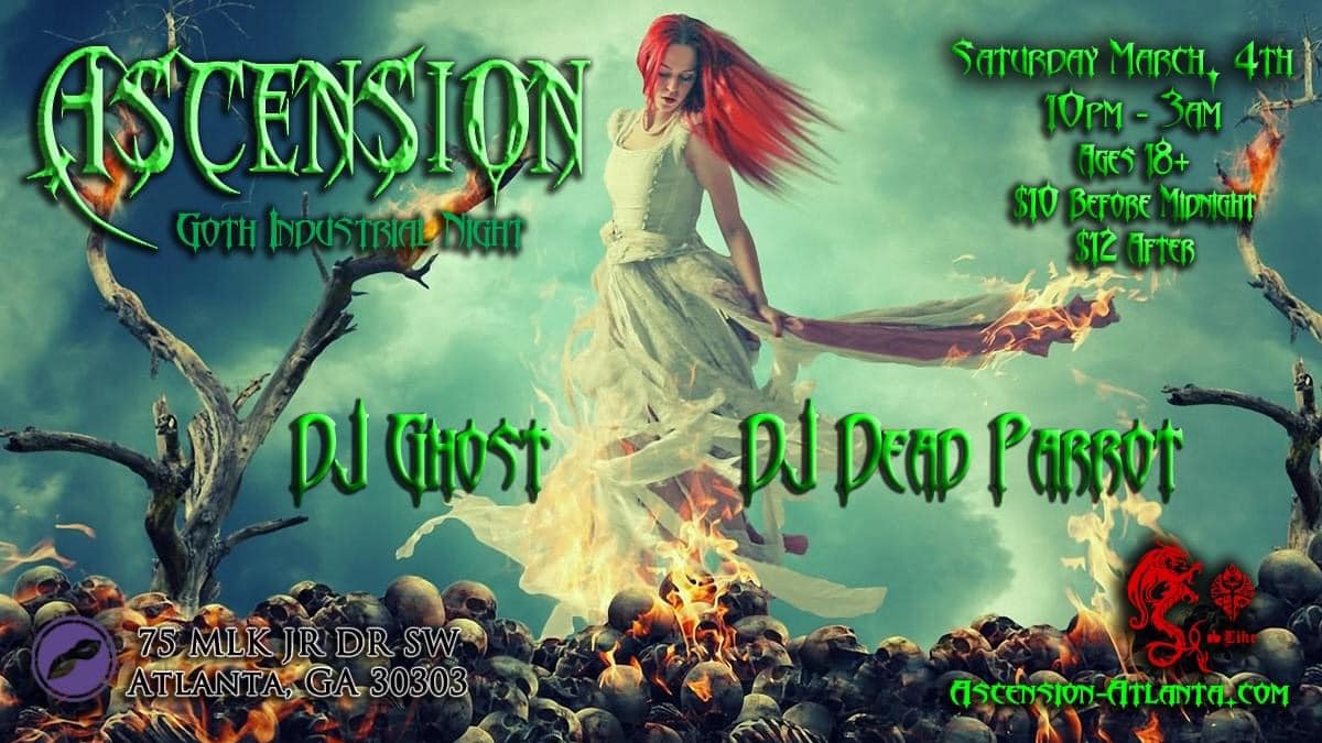 DJ - Track List: Ascension 03/04/2023 with DJ Dead Parrot (R) denotes ...