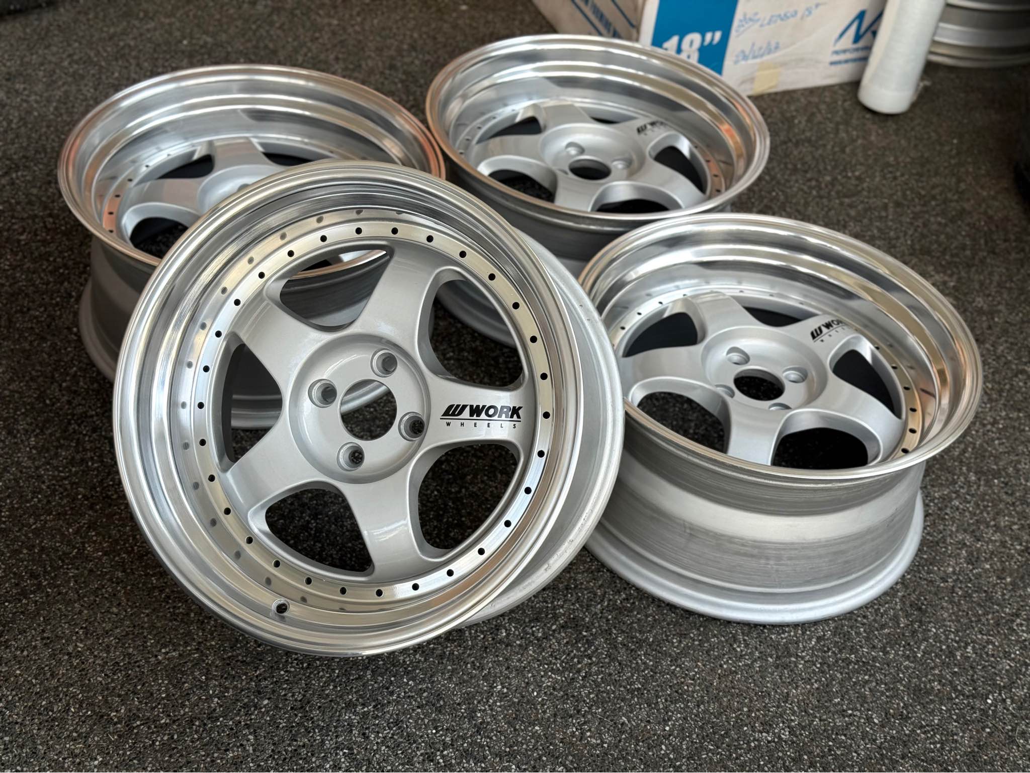 W Work S1 3P 17/8.5ET15 4/100 - Car Wheels, Tires & Parts - Changwat ...