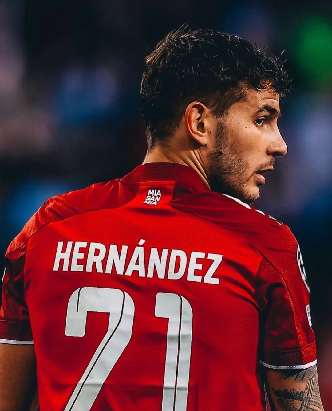 Lucas Hernandez, adding more 🔥 to Bayern Munich's backline!