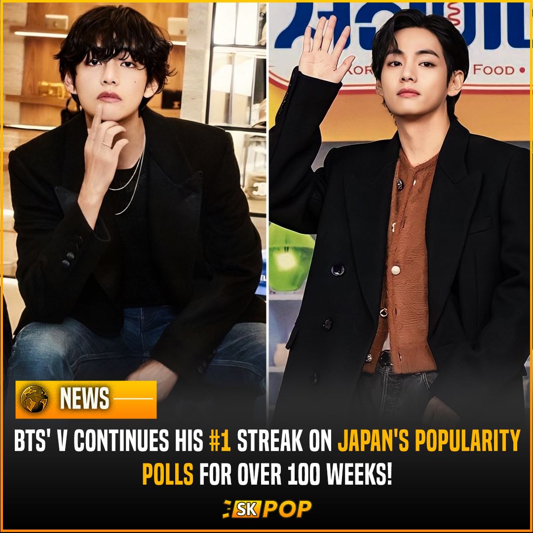 SK POP - 🥇#BTSV / #KimTaehyung proves his popularity in...