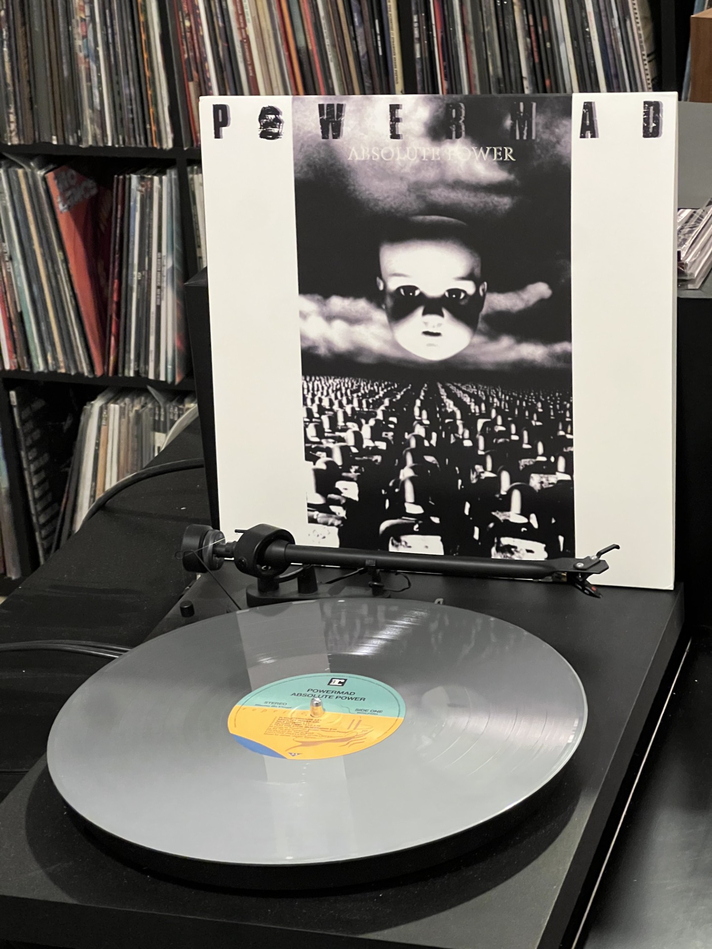 On April 6, 1989: Powermad released the album “Absolute Power”