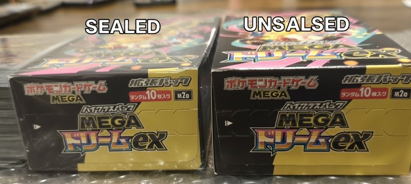 Are you looking for Mega Dream ex without shrink wrap?