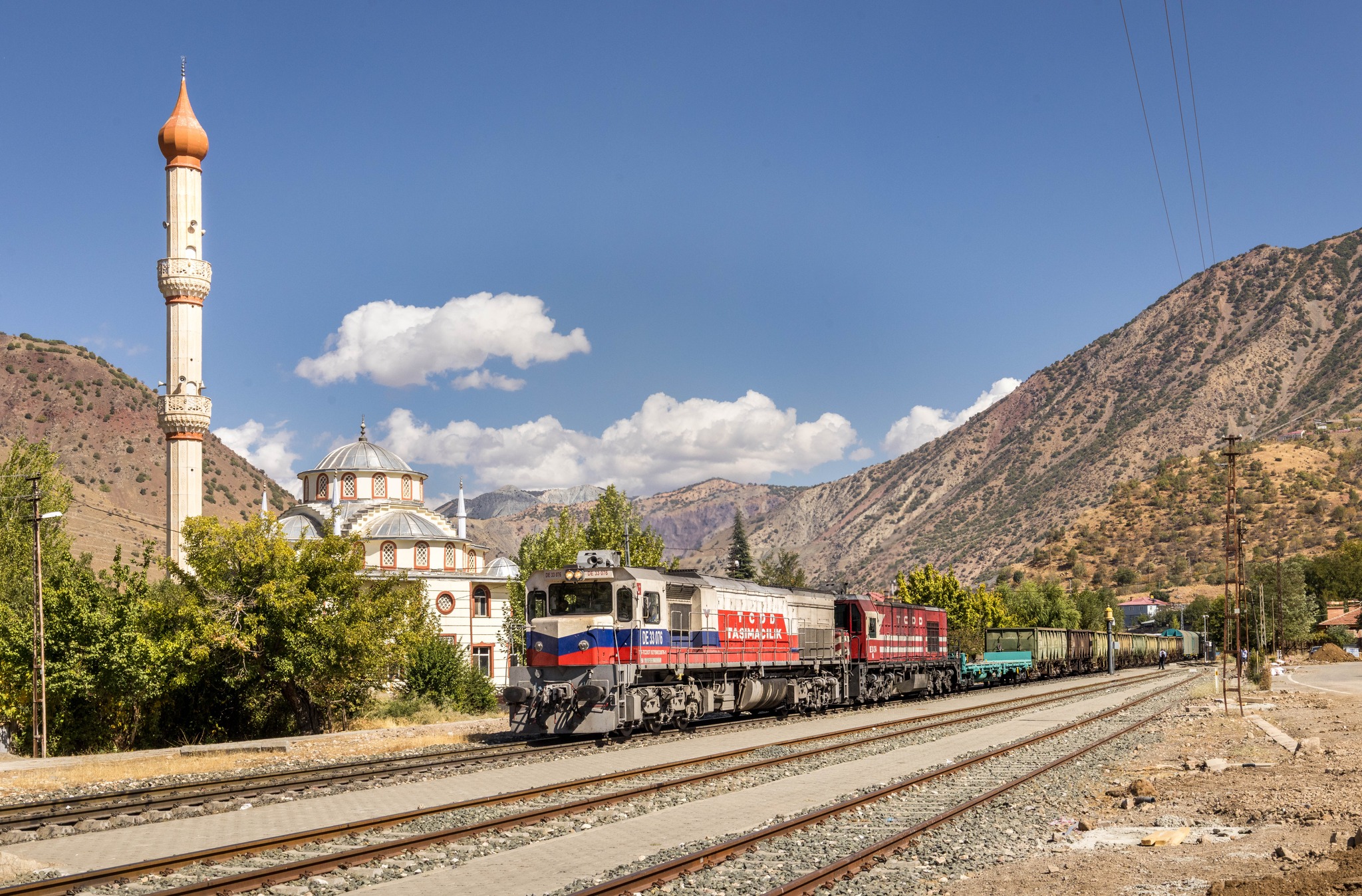 Markus - Beyhan is the last small town before the railway line heads ...