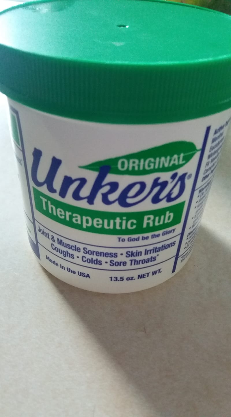 Aazon.co: Unker's Therapeutic Rub 1.75 oz. No-ess Stick