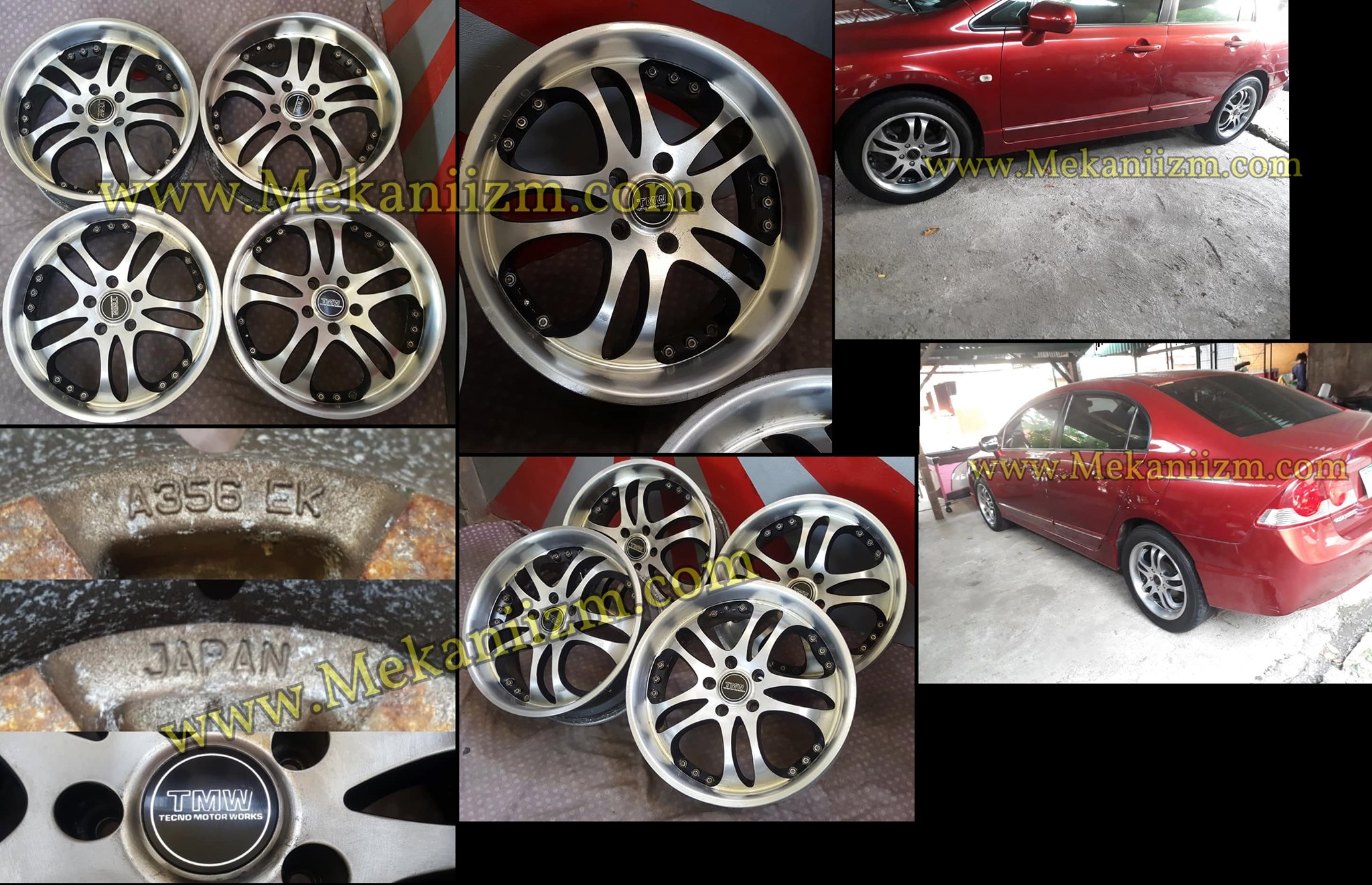 Enkei TMW Rims - Enkei Techno Motor World - Size : 18 - PCD 