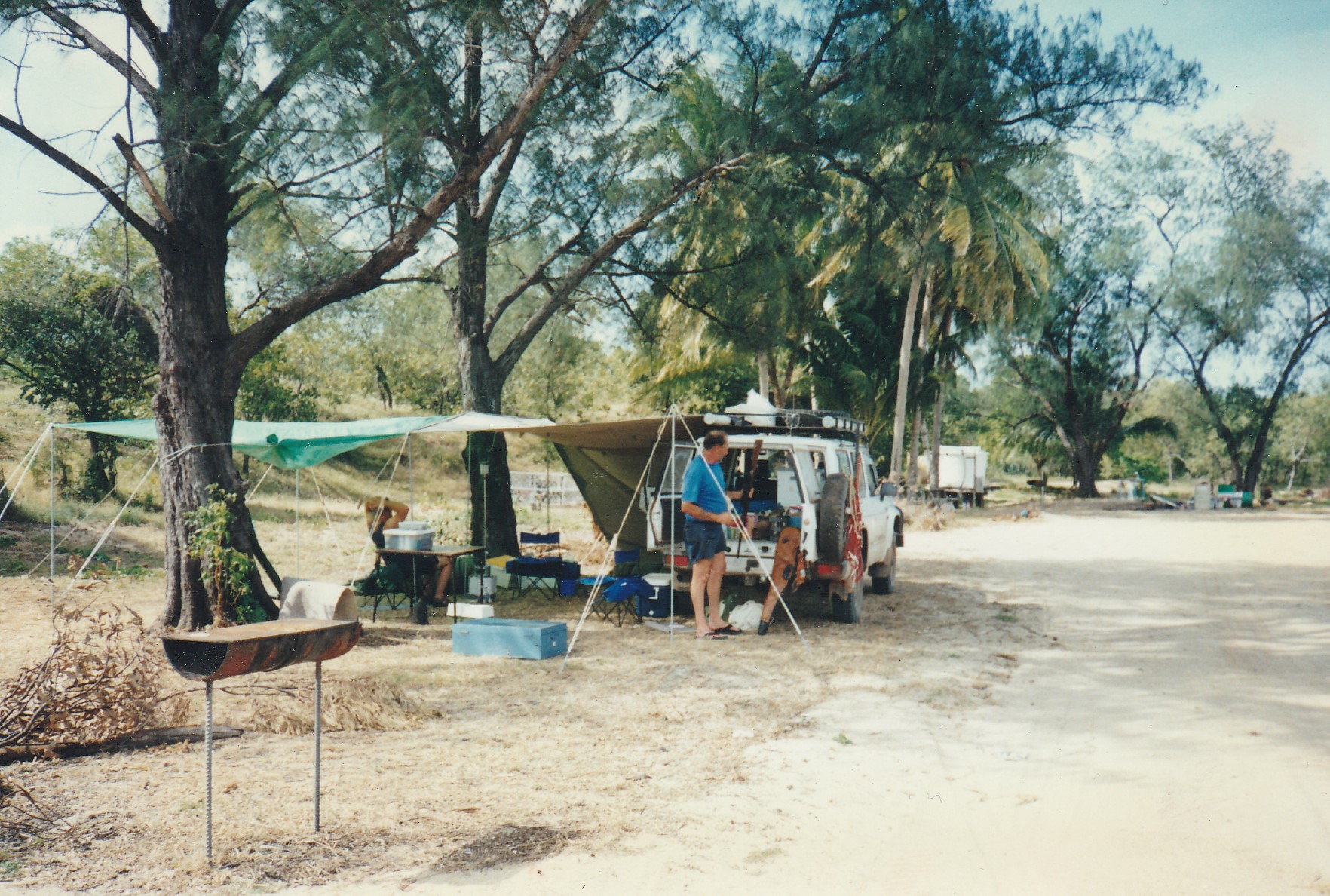 To The Cape York And Back Information | setting up camp at Mapoon ...