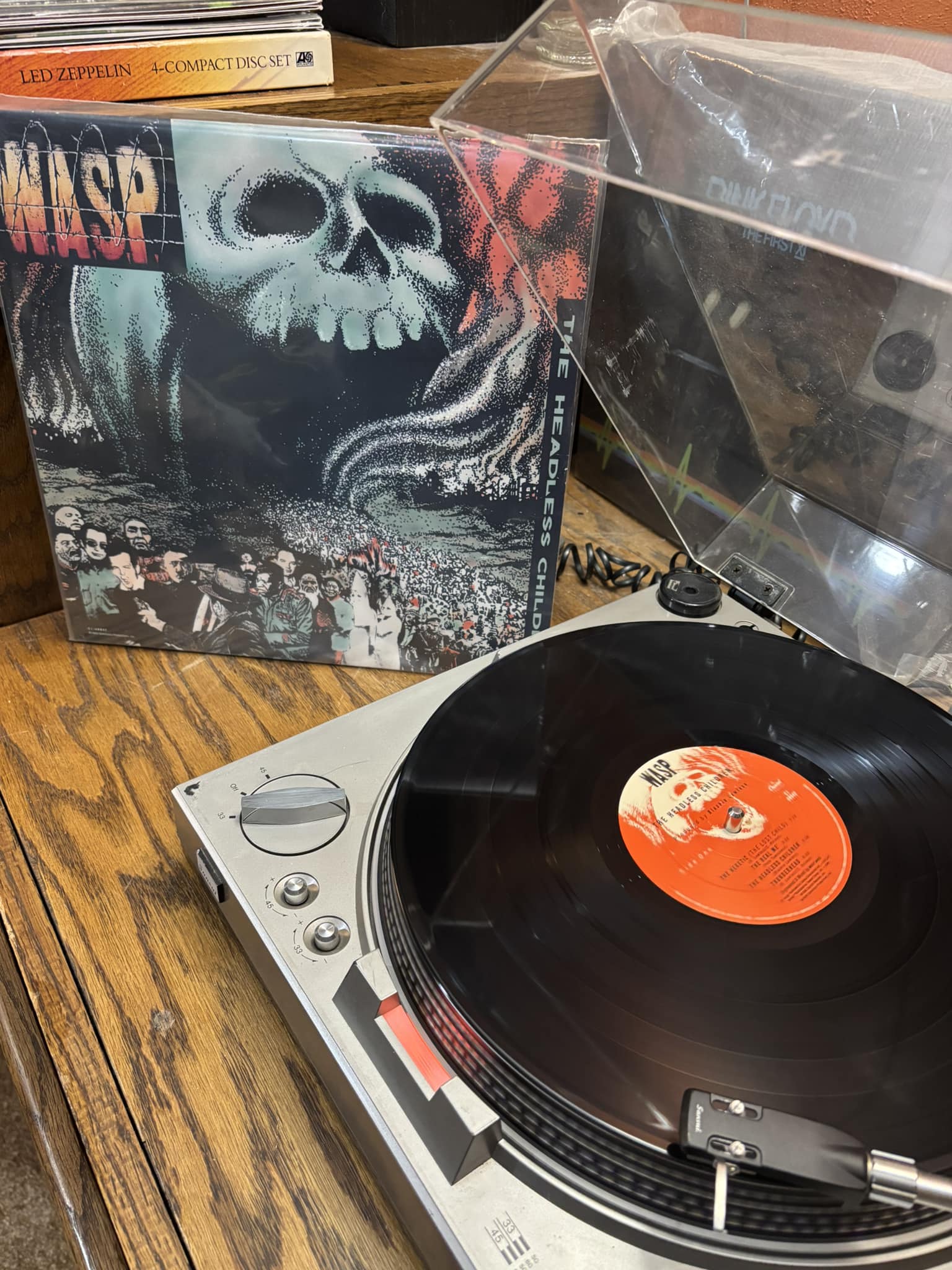 WASP's album The Headless Children released 35 years ago