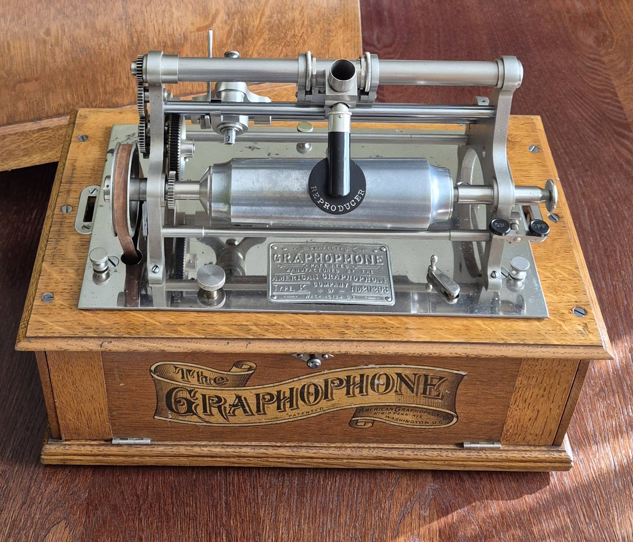 What are the correct crank and horn for a 1895 Bell & Tainter