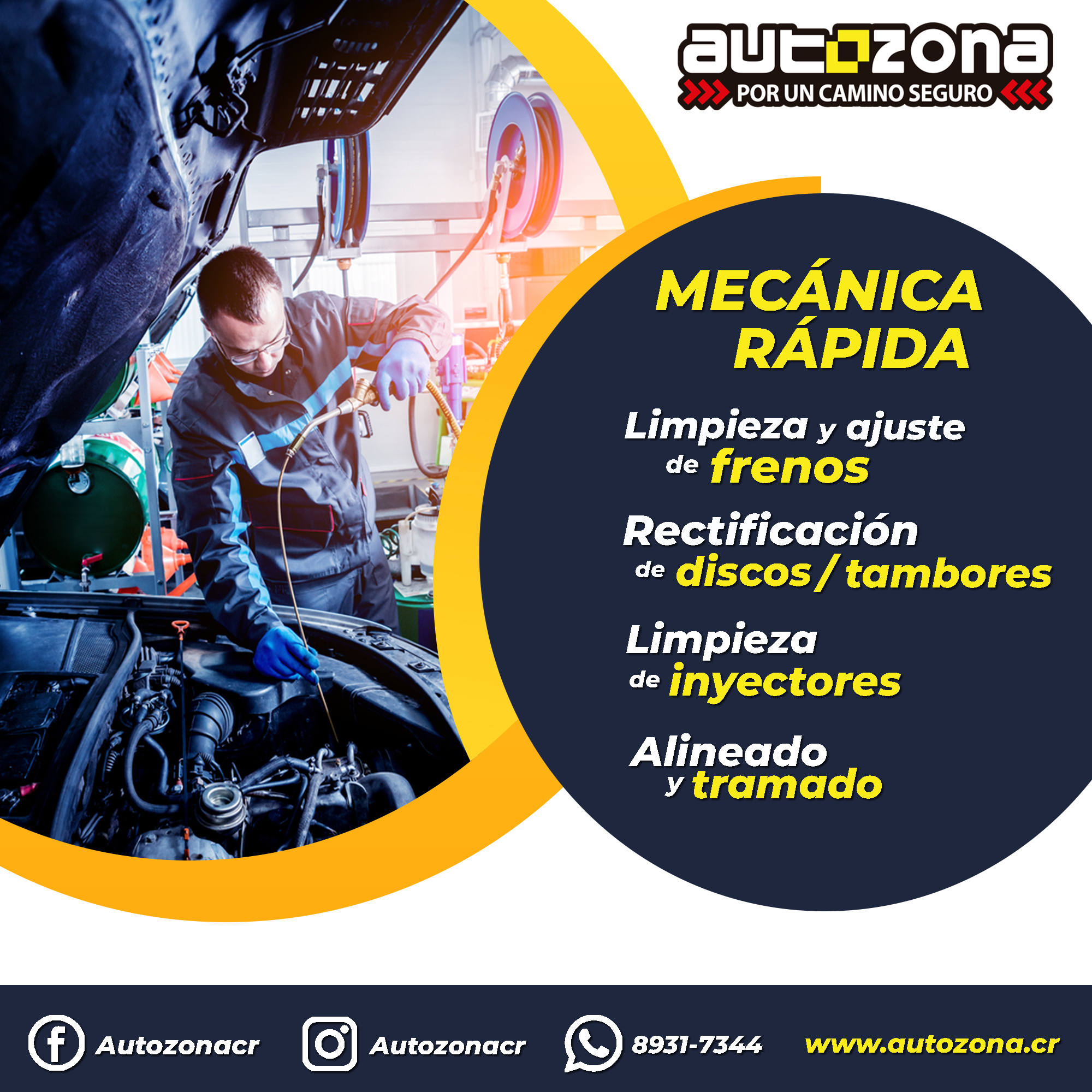 Autozonacr - 👉 En Autozona también realizamos mecánica...
