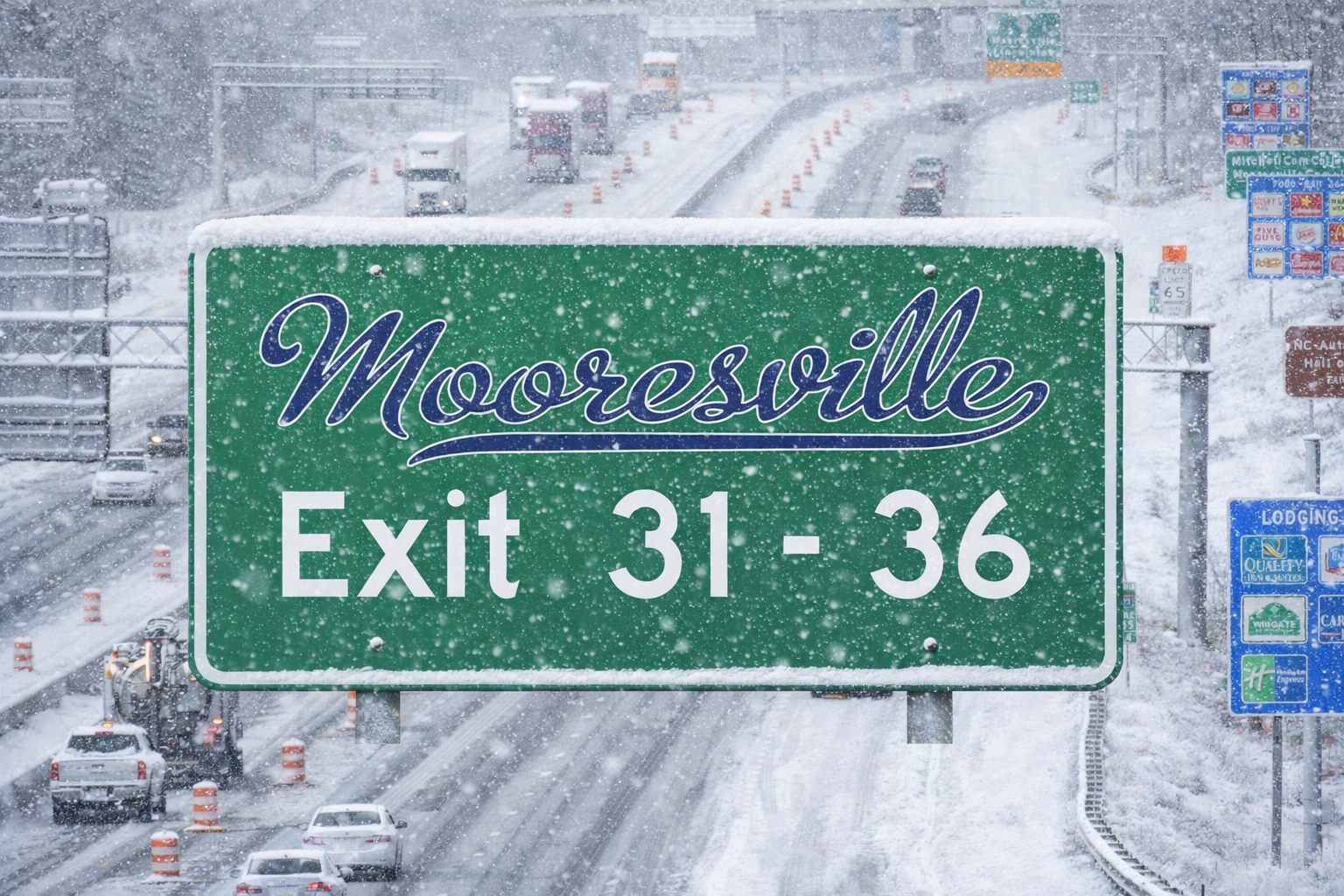 Mooresville EXIT 31-36 | With the government getting ready to give me ...