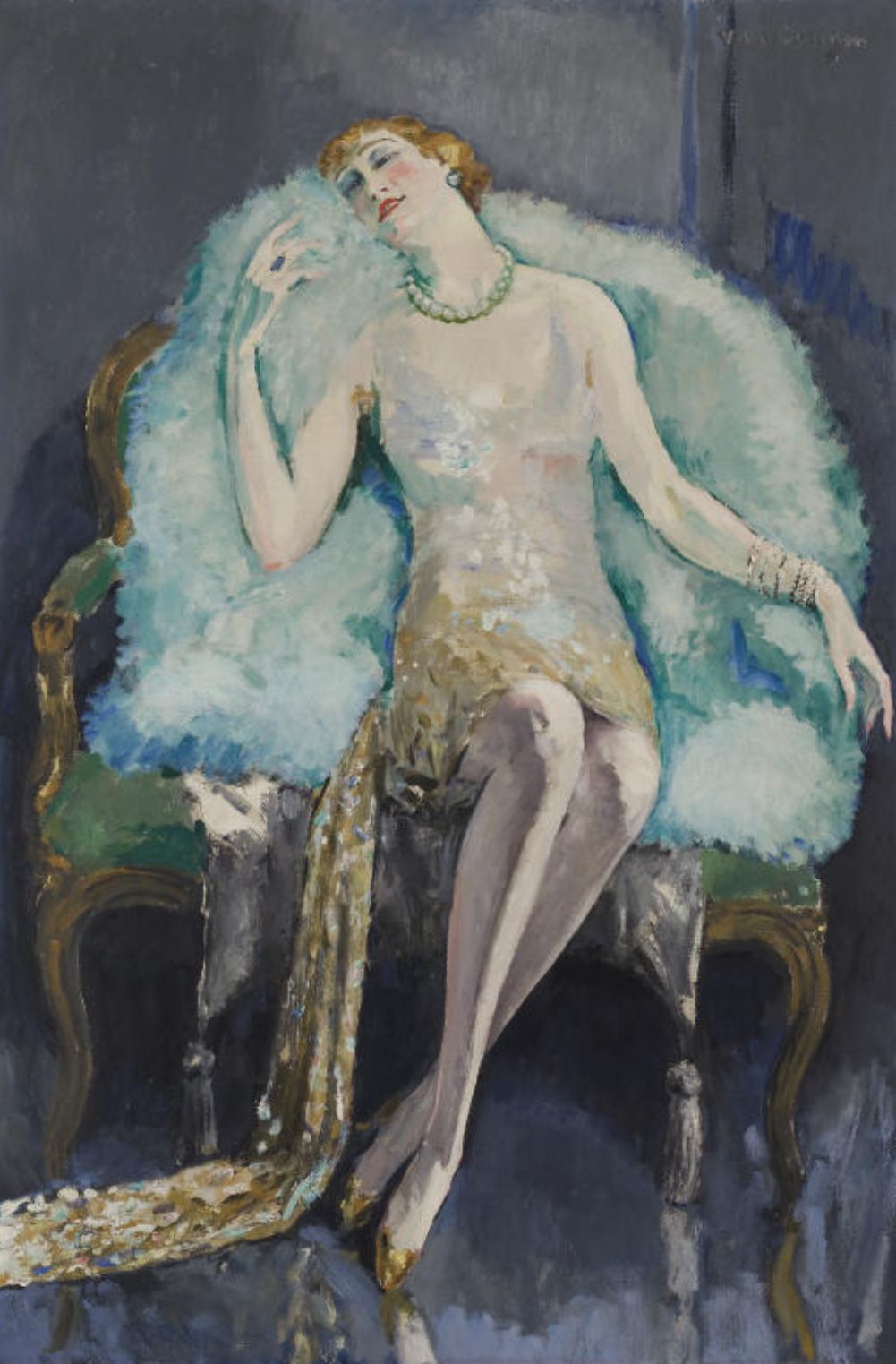Kees van Dongen's La Piazzetta, Venice painting
